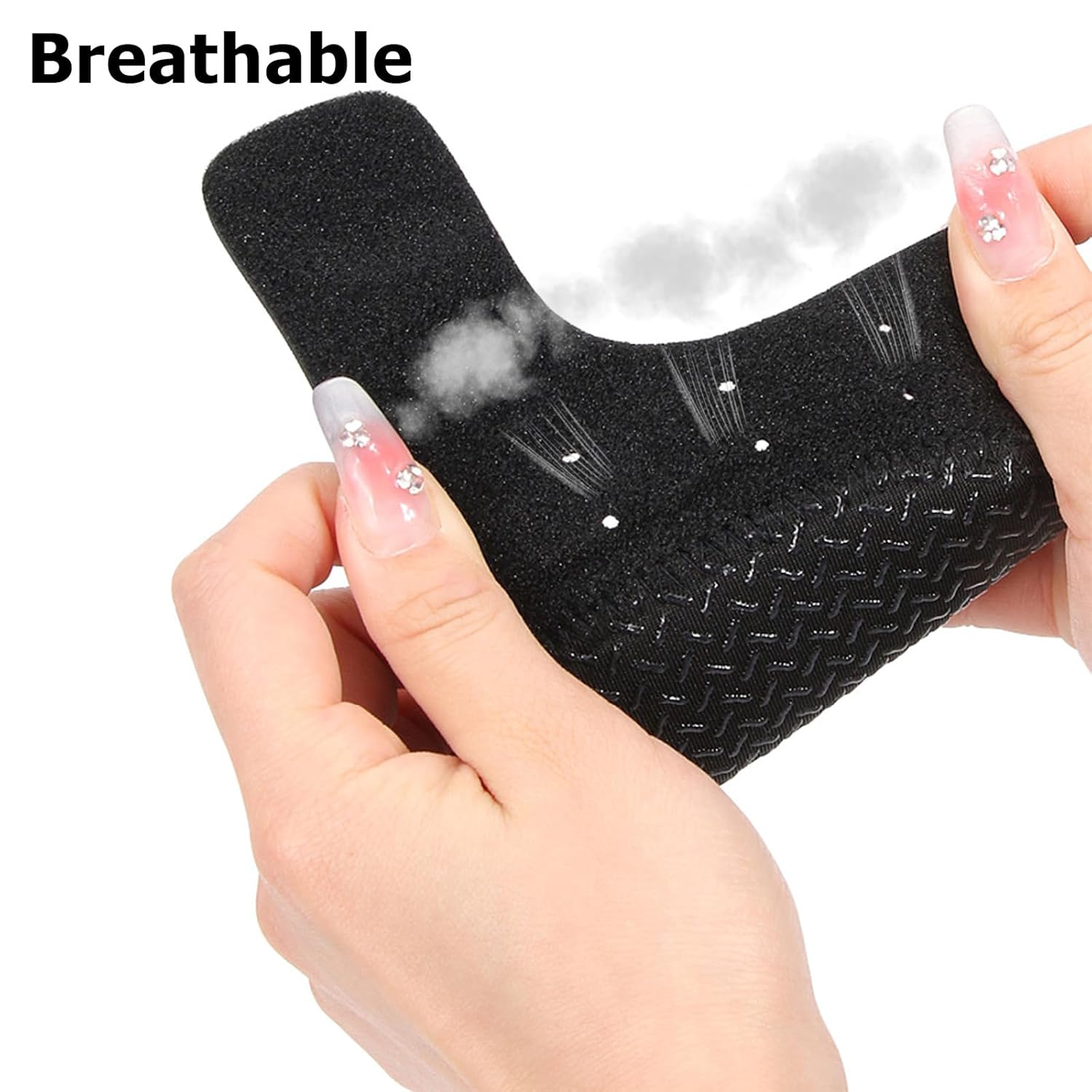 Heel Protectors for Heel Pain Relief, Plantar Fasciitis Heel Cups for Achilles Tendinitis, Cracked Heels, Anti-Slip Support Cushion Pads Foot Relief (L(UK Size 7-12)) image number 6