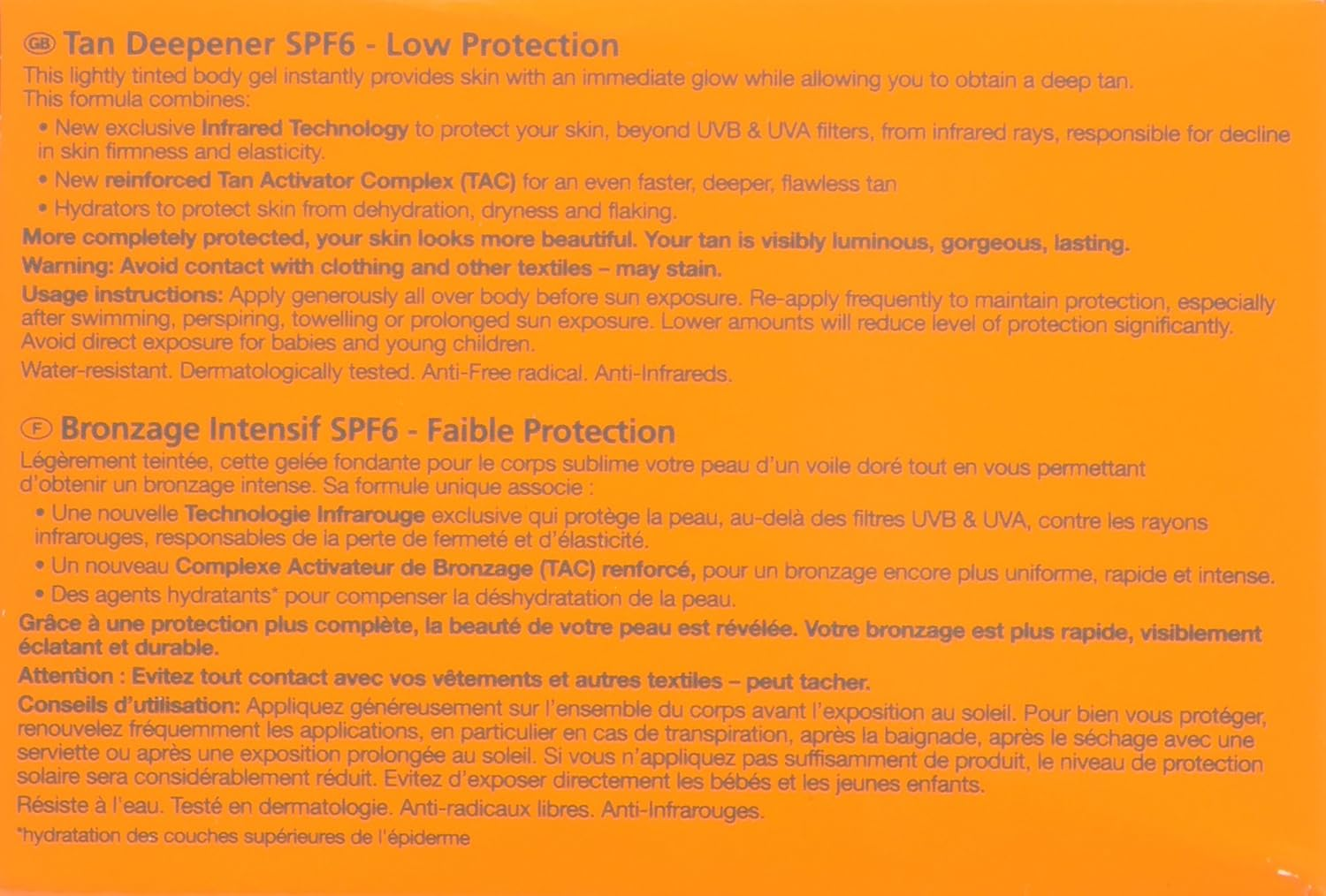 Lancaster Lancaster Sun Beauty Tan Deepener SPF 06 - Tinted Jelly for Women 6.7 Oz Gel, 200 Ml image number 3