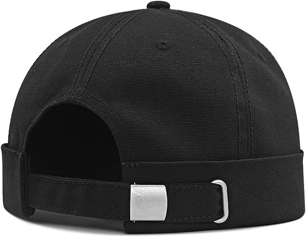 Yizhichu19900502 Brimless Cap Skullcap Rolled Cuff No Visor Beanie Sailor Hat for L/XXL Big Head