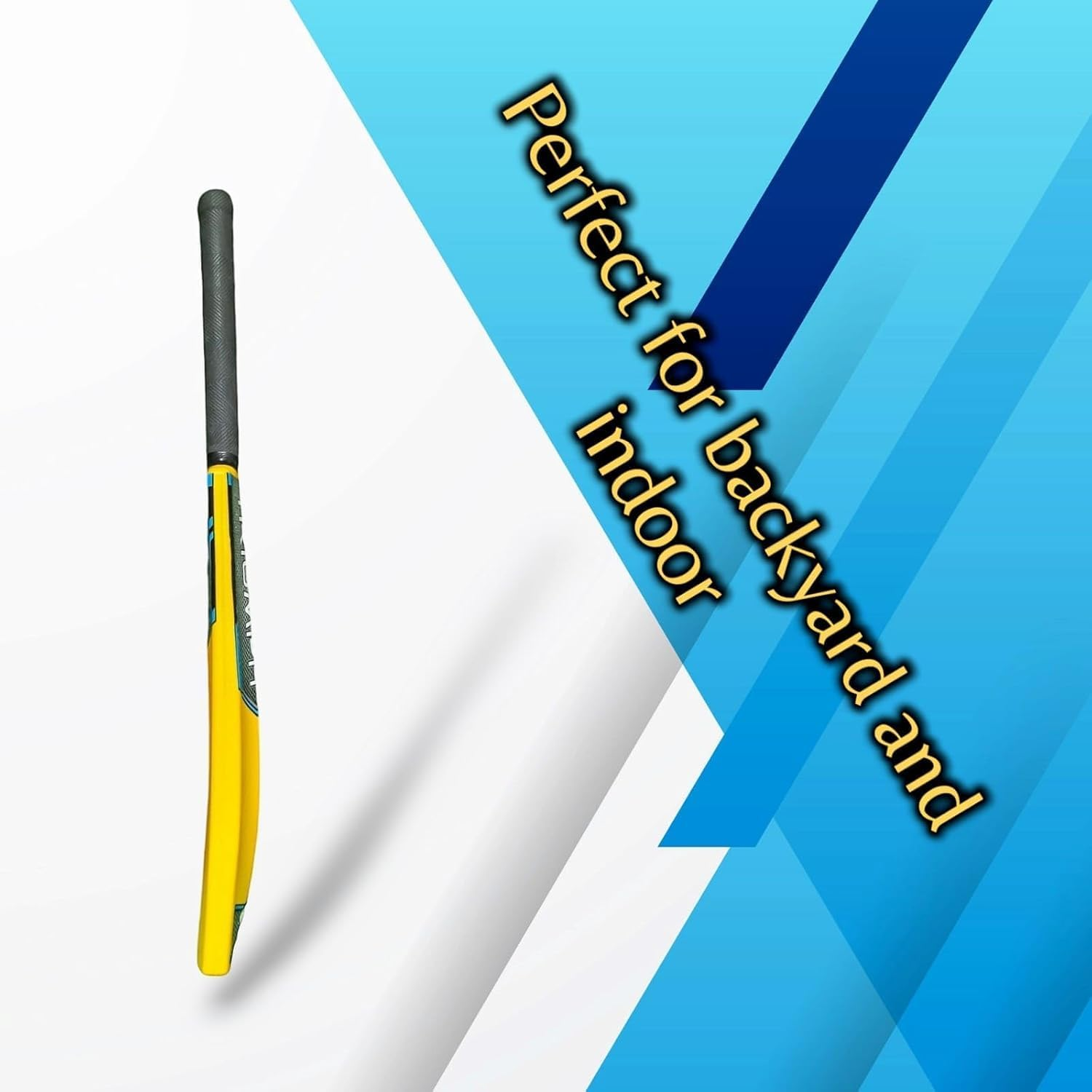 Plastic Fiber Cricket Bat for Kids Safe & Sturdy for Indoor/Outdoor Use image number 6