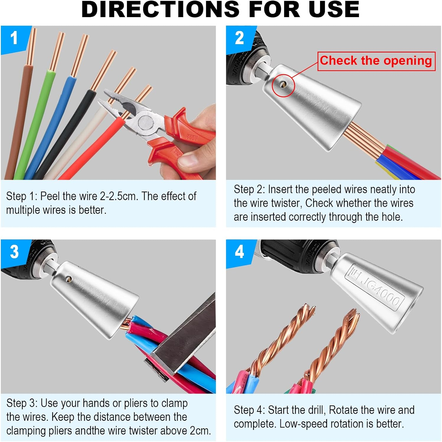 Wire Tornado Tool for Drill, Wire Tornado, Wire Twist Tool for Power Drill (2) image number 6