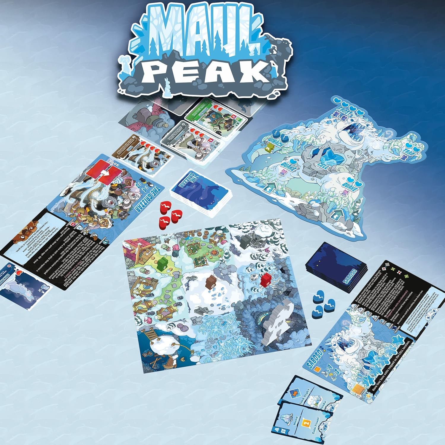 Flat River Group Maul Peak Board Game: 2-Player, Ages 16+, 4 Players with Expansion image number 6