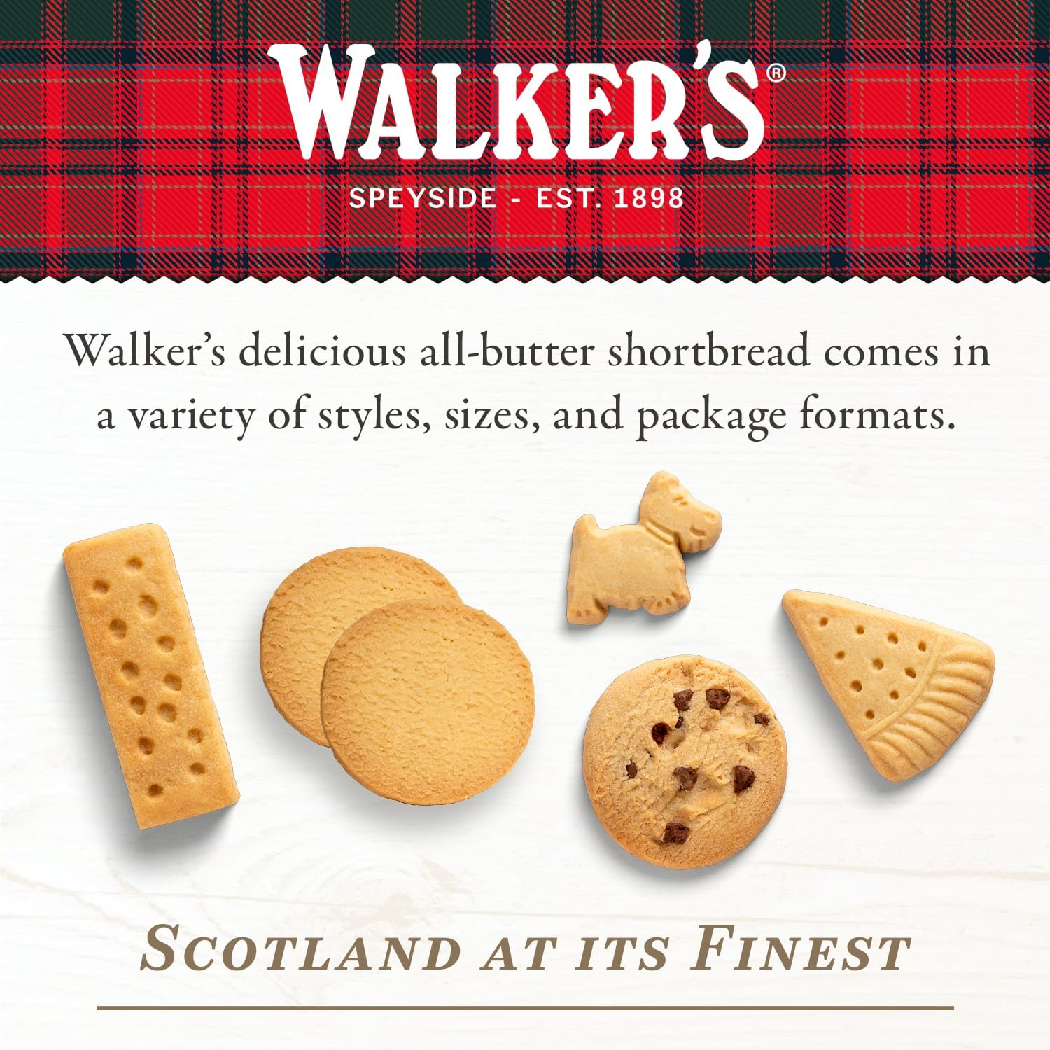 Walkers Shortbread Mini Scottie Dogs, Traditional Pure Butter Shortbread Cookies in Novelty Packaging, 5.3 Ounce Decorative Carton - 124 G (Pack Of 6), Shortbread Rounds image number 5