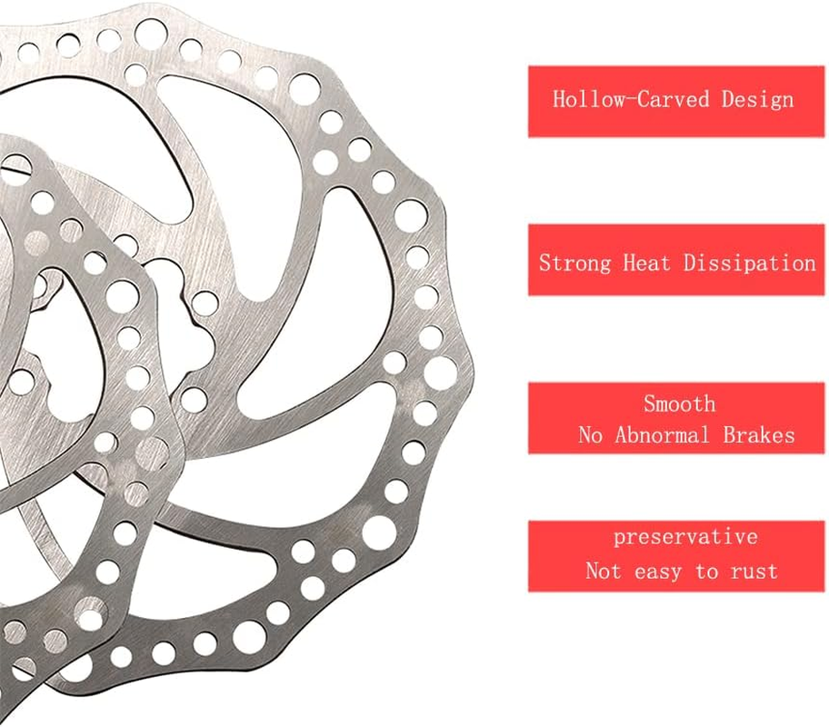 XYT WORLD 2Pcs 160Mm Bicycle Disc Brake Rotor for MTB Mountain Bike Road Bicycle with 12 Bolts Front and Rear AU image number 2