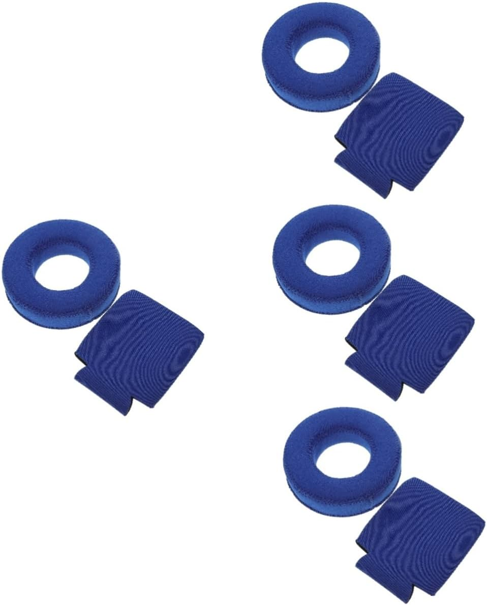 Toyvian 4Sets Floating Drink Holder Pool Beer Holder for Summer Theme Party Inflatable Beverage Float for Water Pool