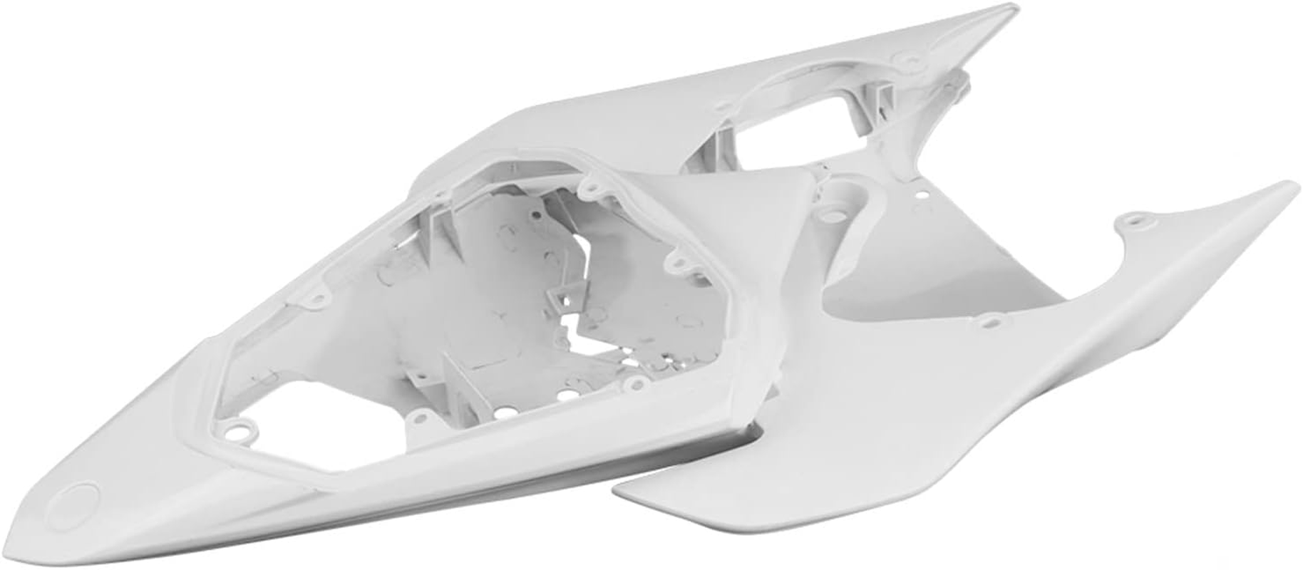 Motorbike Frame Fairings Fit for Yamaha YZF R6 2008-2009 Motorcycle Tail Rear Fairing Part Bodykit Injection Mold ABS Unpainted White Replacement Upgrade Accessories image number 1