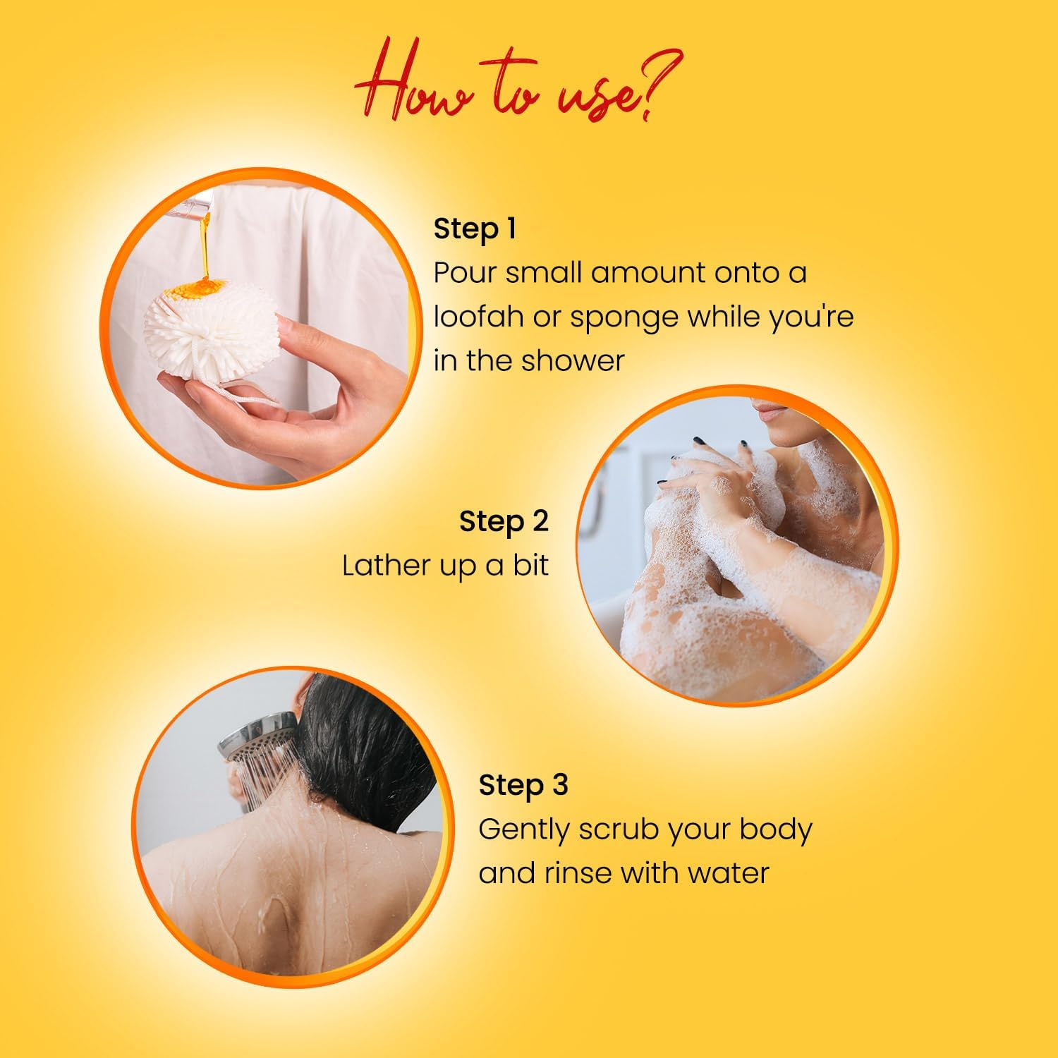 Bryan & Candy New York Orange and Mandarin Shower Gel (300Ml) with Aloe Vera. Gentle, Moisturizing Body Wash for Soft, Supple Skin