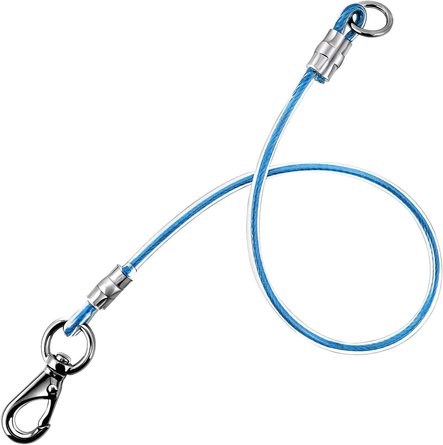 Voopet Chew-Proof Dog Leash Extension Works with Any Leash & Collar & Harness - Super Strong and Durable Non-Tangle Connect Leash (Multiple Leashes Are Used for Multiple Dogs) image number 1