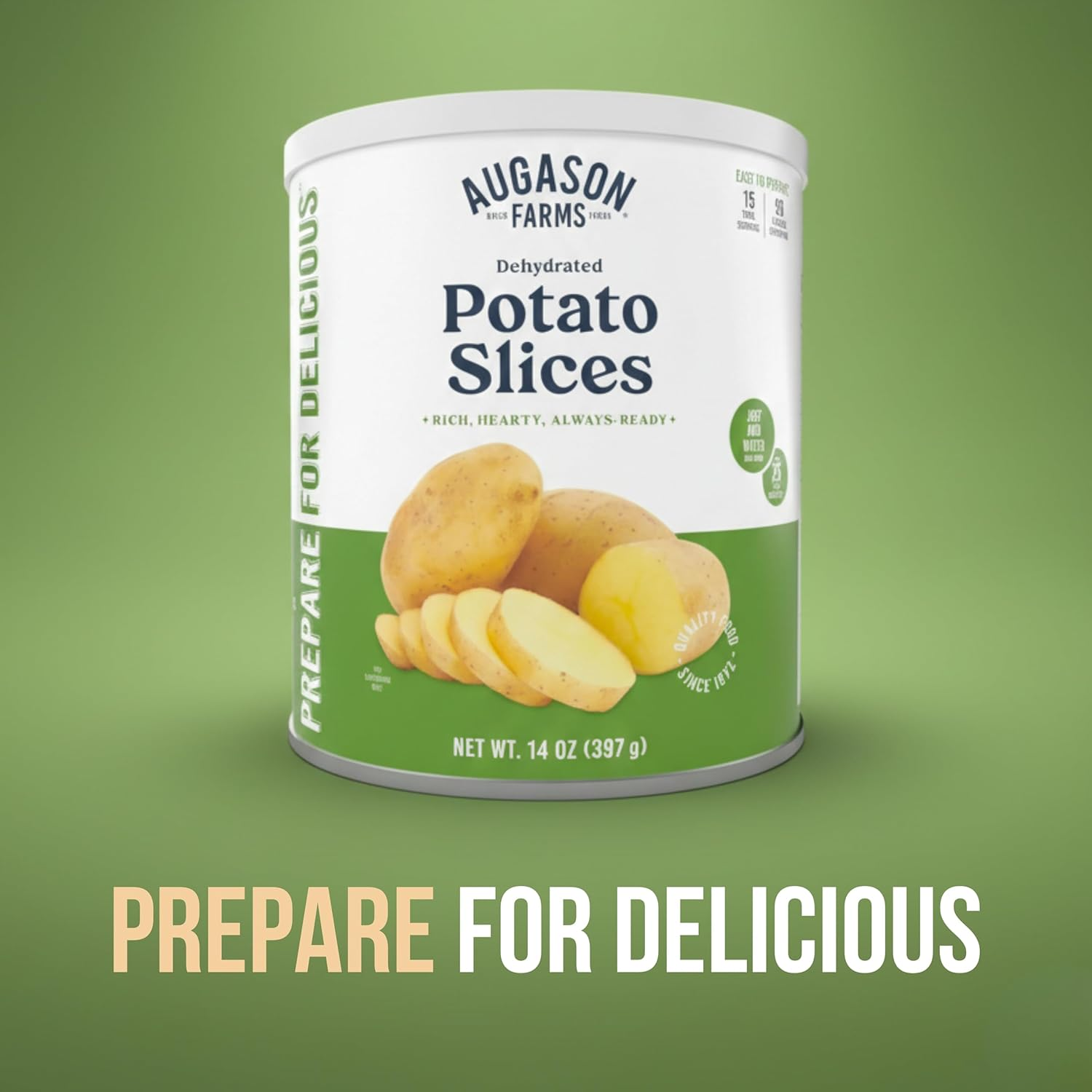 Augason Farms Dehydrated Potato Slices, 20 Oz image number 5