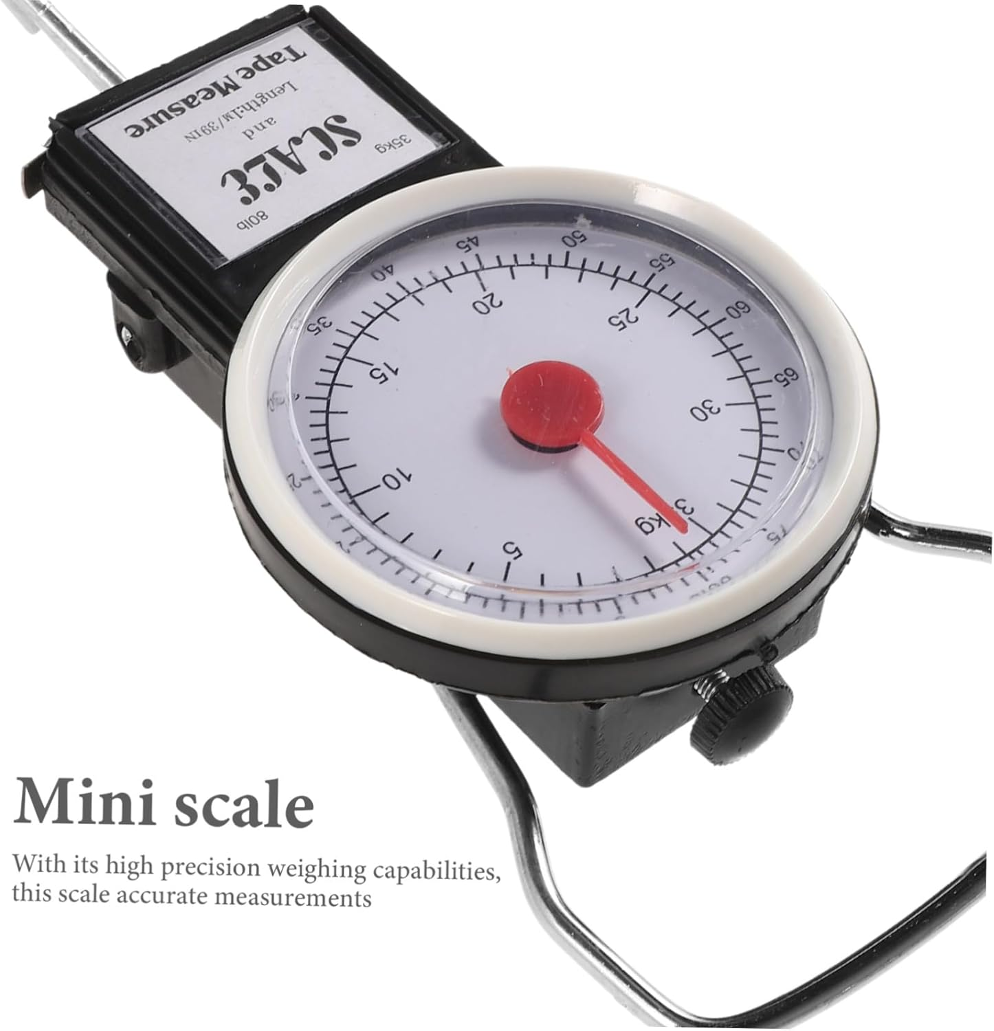 LAPYAPPE Portable Luggage Scale Spring Scale for Travel Handheld for Luggage Capacity for Outdoor and Travel Use image number 4