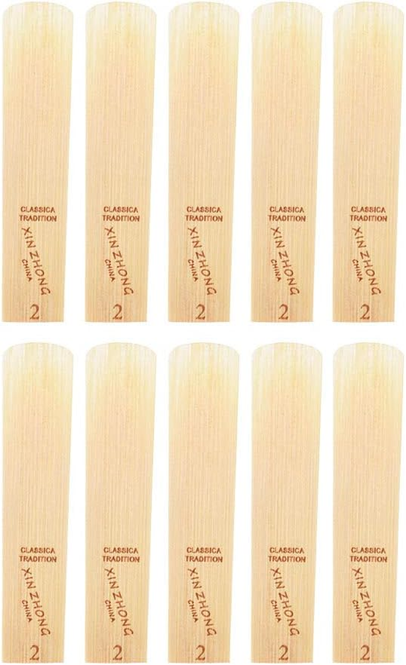 Normal Level G Alto Saxophone Sax Reeds Strength 2.0 for Beginners, 10Pcs/ Box Strength 2.0 image number 1