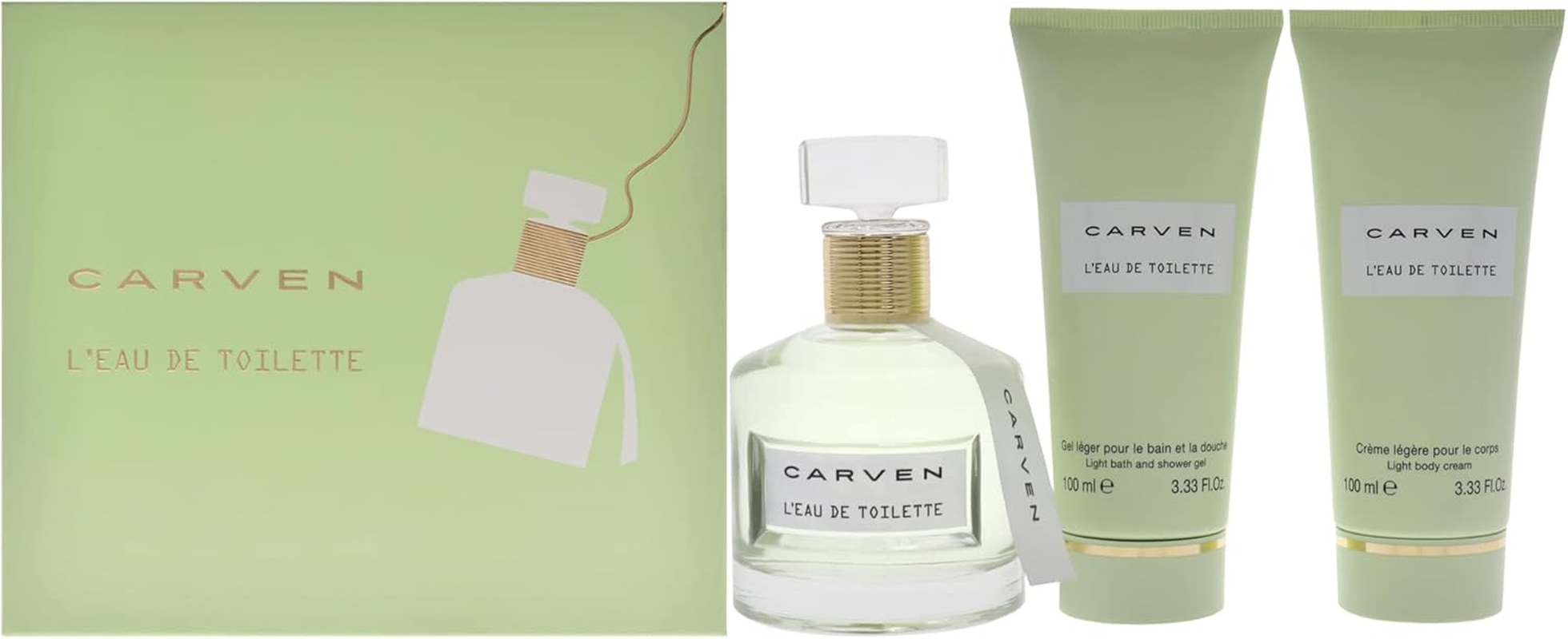 CARVEN L'Eau De Toilette Gift Set for Women 3 Pc image number 1