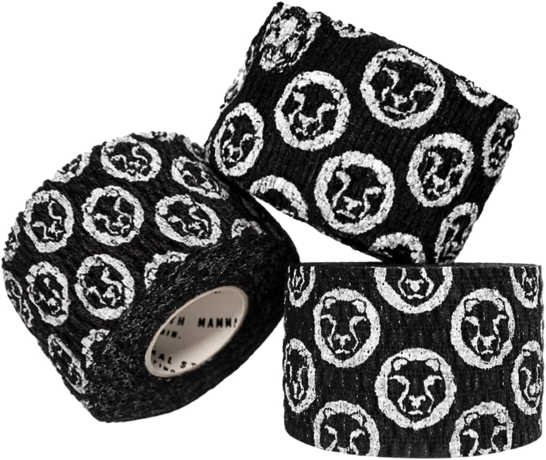 Mammal Strength Thumb Tape 30Ft / 9-Metre per Roll (4 Pack) Super Sticky & Stretchy Weightlifting Tape for Cross Fit, Olympic Lifting, Flexible & Easily Tearable Hook Grip Tape image number 6