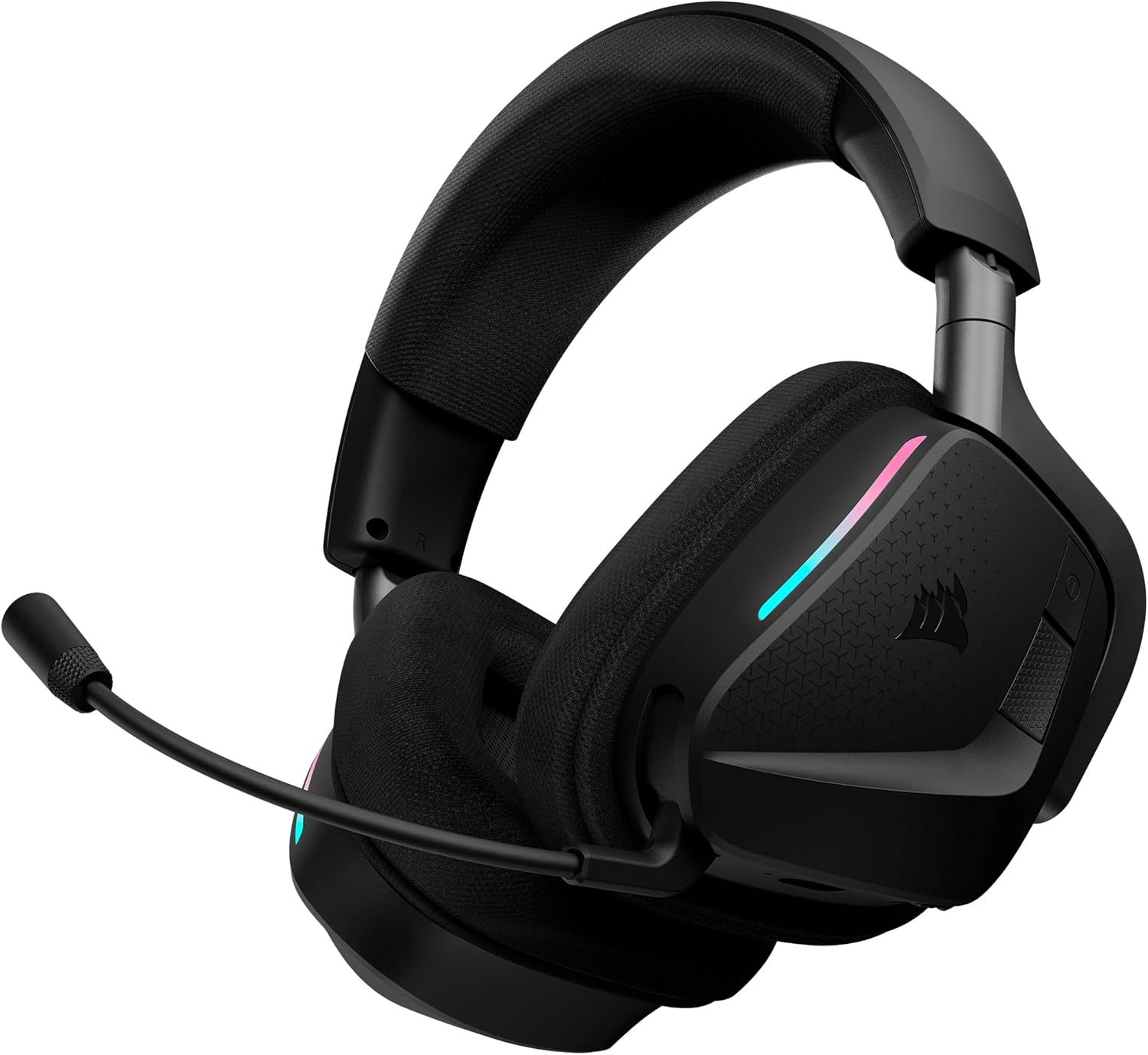 Corsair Void V2 Max Wireless Gaming Headset &ndash; Simultaneous Low-Latency, Dolby Atmos&reg; Spatial Audio, Dynamic Drivers, Sonarworks Soundid, Long-Lasting Battery, RGB &ndash; Black image number 3