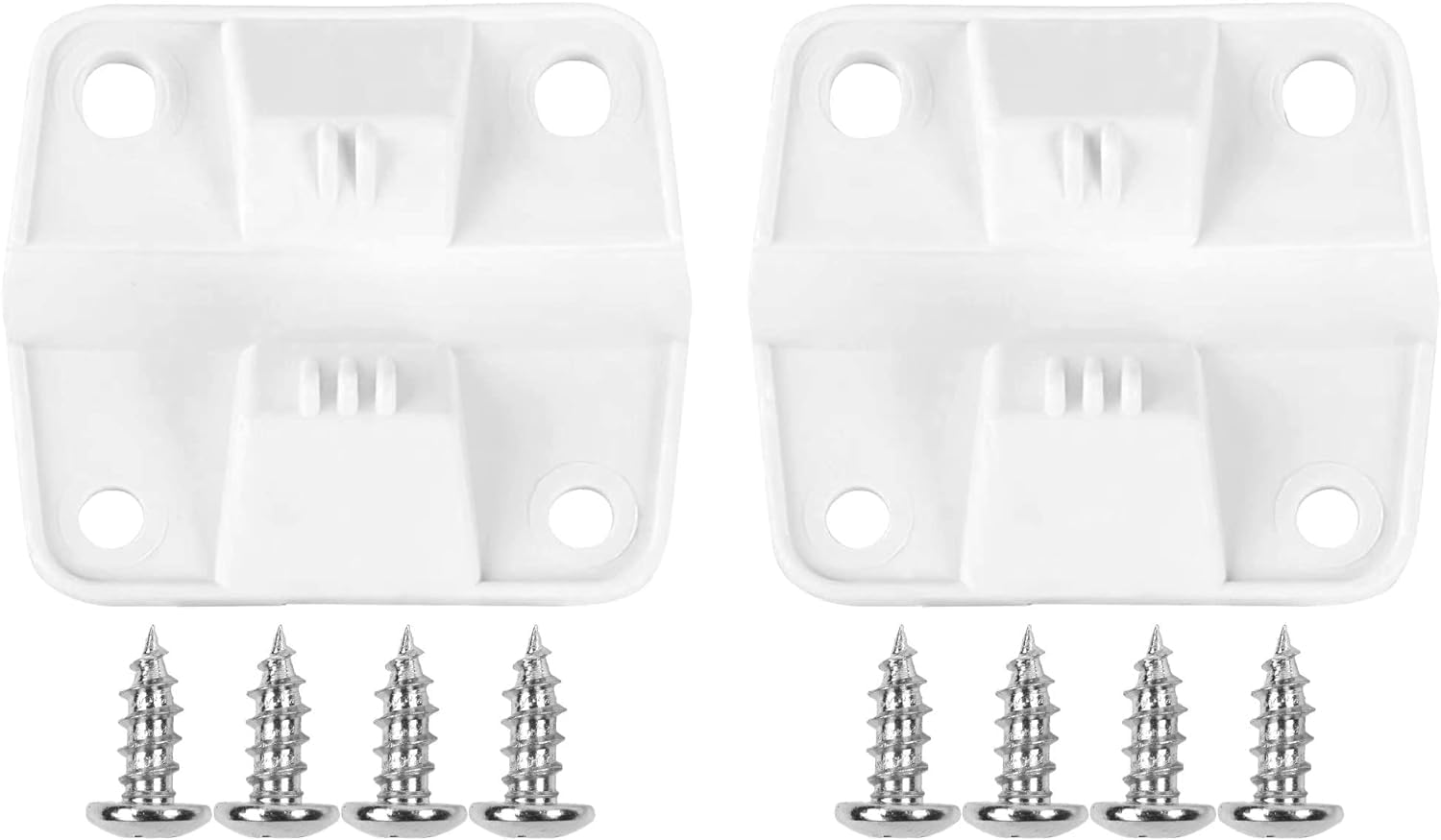 Cooler Replacement Plastic Hinges and Screws Set, Compatible with Coleman Coolers, Set of 2 image number 4