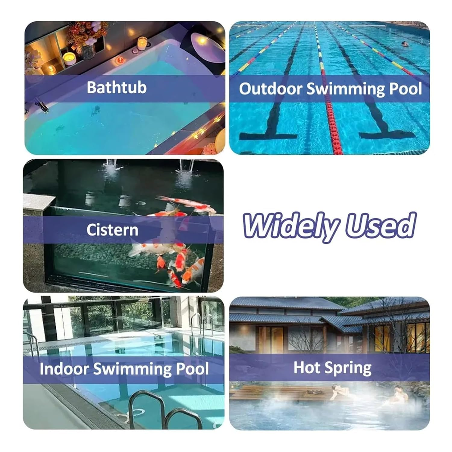 Digital Swimming Pool Thermometer Floating Outdoor Thermometers Used for Bathrooms Aquarium image number 3