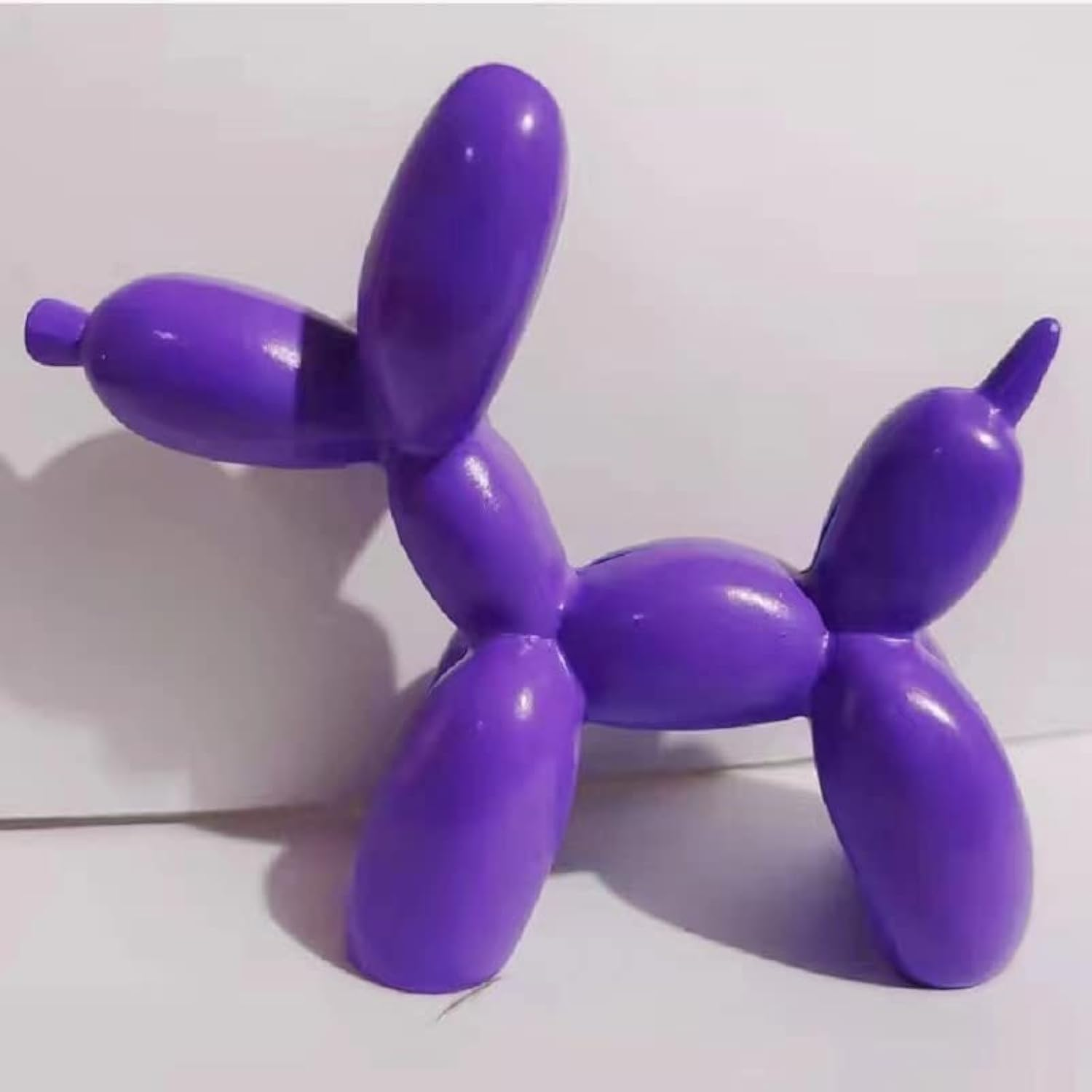 Resin Balloon Dog Sculpture,Creative Cute Animal Crafts Figurine Shaped Statue Art Sculpture Modern Desktop Ornament Decoration for Home Bedroom Living Room & Office Decor(Glod,8/ X8/ X3/) image number 3