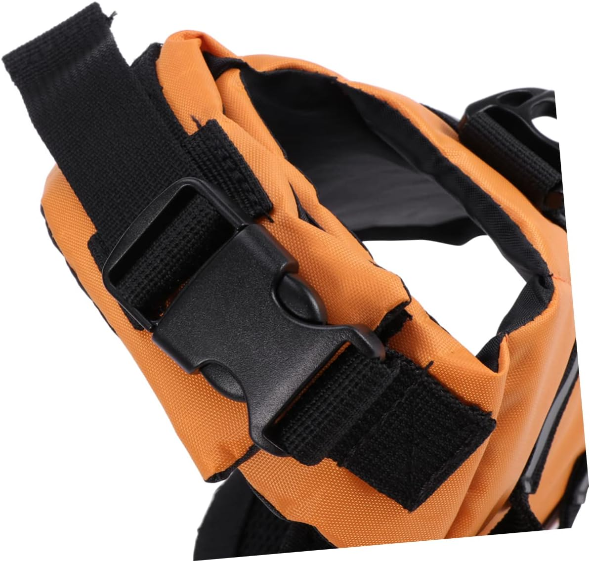 BESPORTBLE Pet Life Jacket Buoyancy Preserver Ripstop Fabric Xs Orange with Rescue Handle Lightweight Swimming Vest for Small Dogs Safety Float Gear image number 3