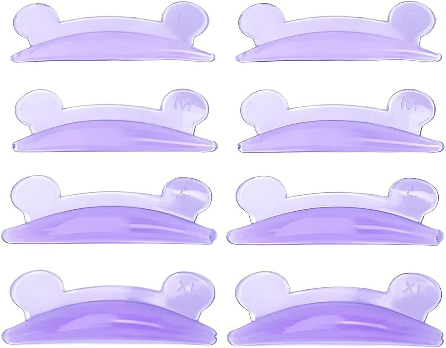 4 Pairs Eyelash Burning Seals, Eyelash Beauty Assistance Tools, Beauty Accessories, Eyelash Lifting Pads, Reusable image number 4