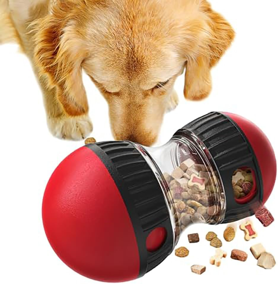 Engaging Dog Enrichment Toy - Slow Feeder & Treat Puzzle for Mental Stimulation | Durable Food Dispenser for Small & Medium Dogs | Ideal Indoor Training Aid image number 5