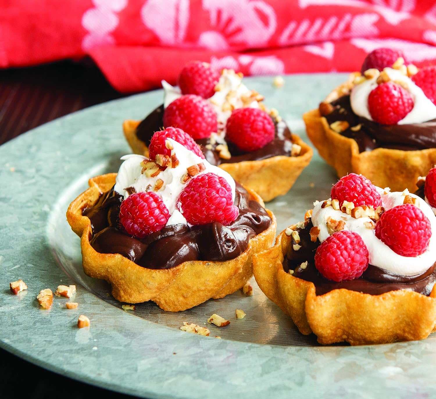 Nordic Ware Swedish Rosettes & Timbale Set, 6 Pieces, Silver image number 4