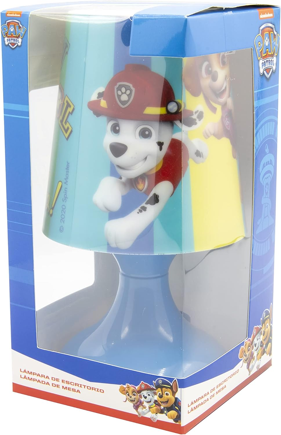 Paw Patrol Blue Table Lamp image number 3