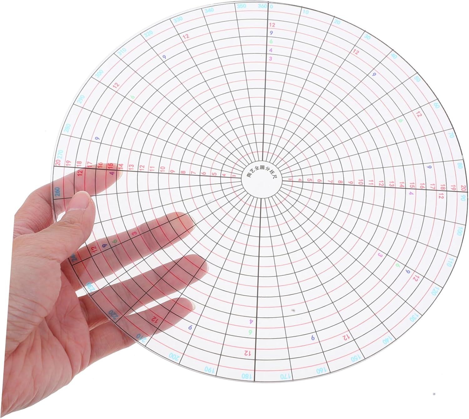 Abaodam Pottery Tools DIY Circle Stencils for Drawing Divider Ceramics Pottery Gauge Tool Slab Template Kit for Artists Students Hobbyists image number 2