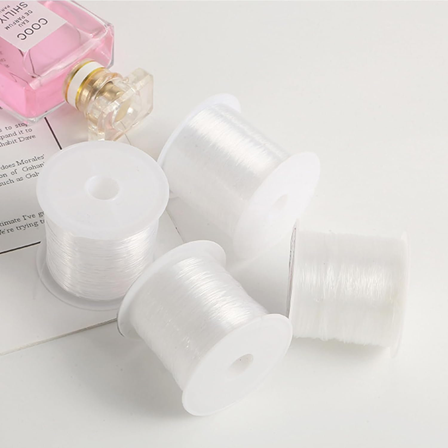 1 Roll Transparent Fishing Thread,0.25Mm 80M Fish Wire (0.2Mm/100M Transparent) image number 4