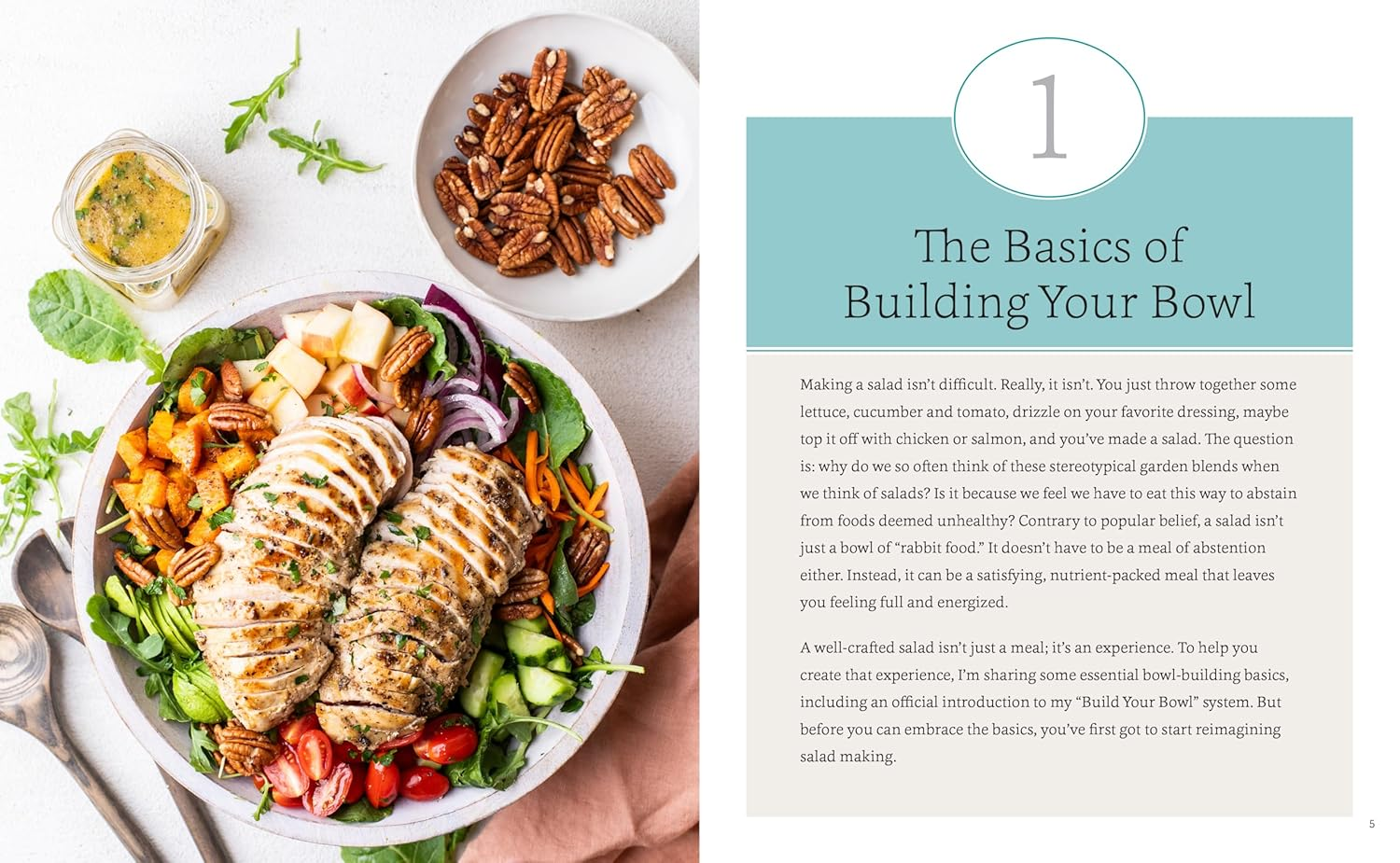 The Build Your Bowl Salad Cookbook: 75 Recipes for Healthy Salad Bowls to Support Everyday Wellness image number 4