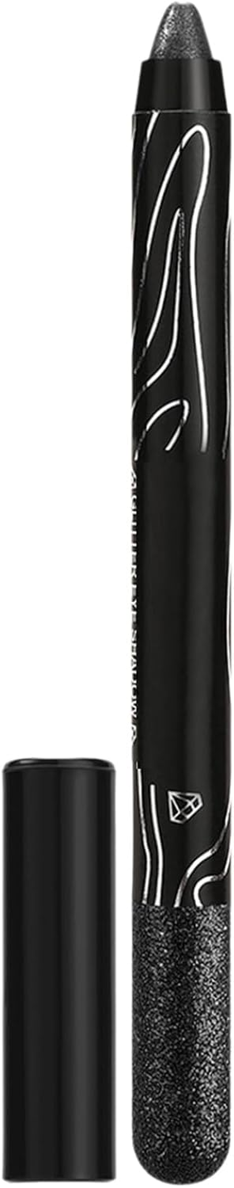 Hedmy Creamy Glitter Eyeshadow Stick Waterproof Pearl Shimmer Makeup Long Lasting Glide on Pen for Parties and Weddings Burgundy One Size