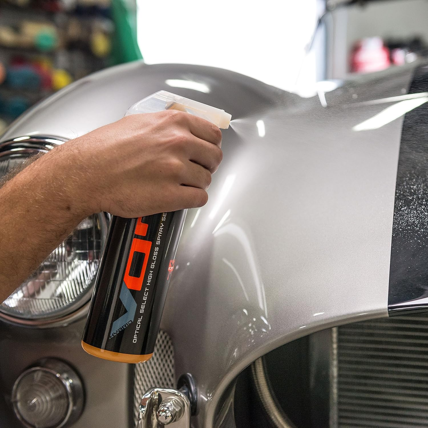 Chemical Guys Hybrid V7 Optical Select High Gloss Spray Sealant & Quick Detailer (Safe for All Finishes Including Ceramic Coatings), 473 Ml image number 5