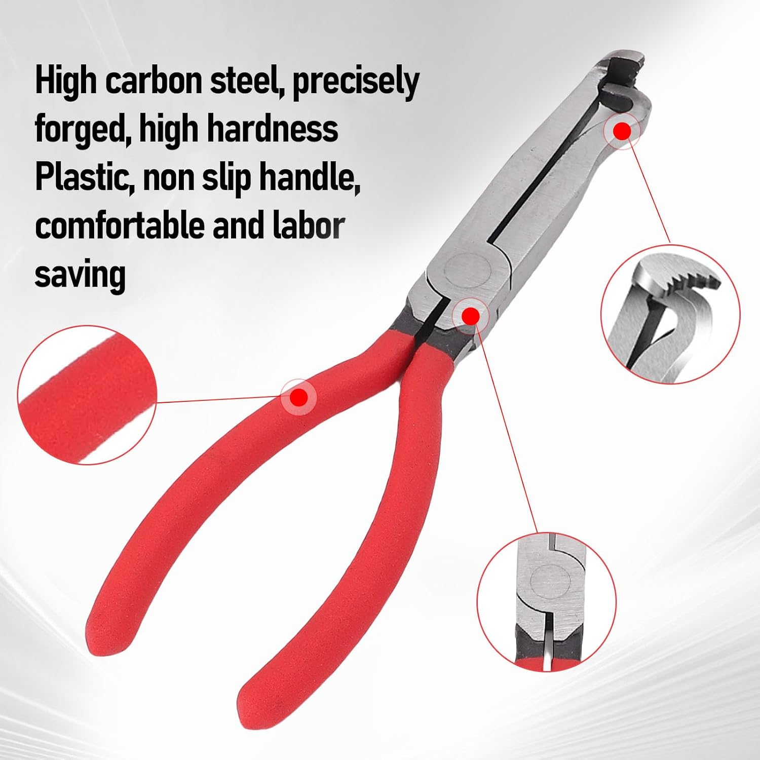 Universal Car Electrical Cutting Pliers Set, Strong and Wear-Resistant for Car Maintenance, Fits All, Alloy Steel image number 6