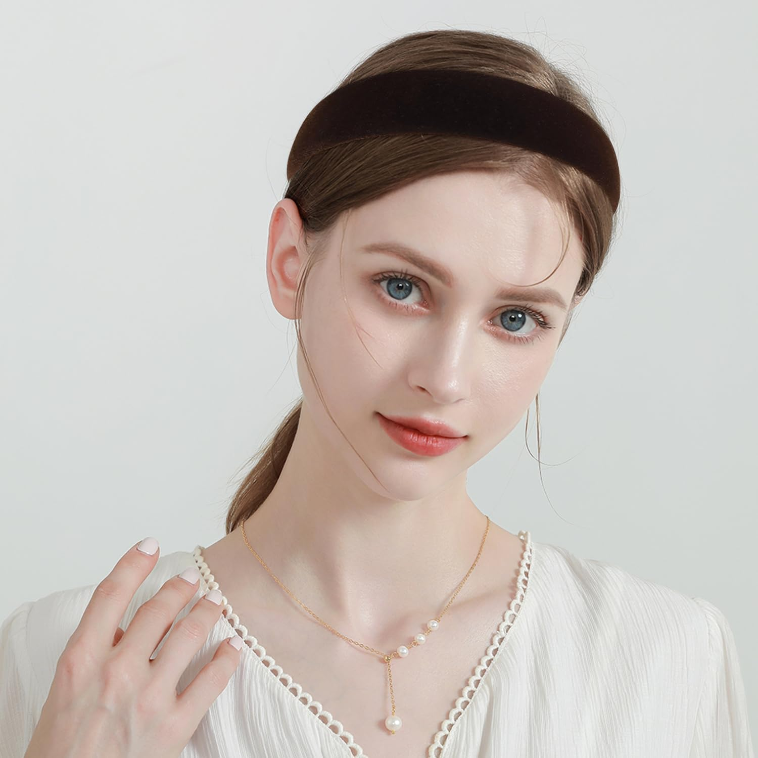 Pack of 6 Wide Edge Headbands, Retro Simple Headbands, Slip-Resistant Headbands, Hairstyle Accessories, Women'S Accessories for Women image number 4