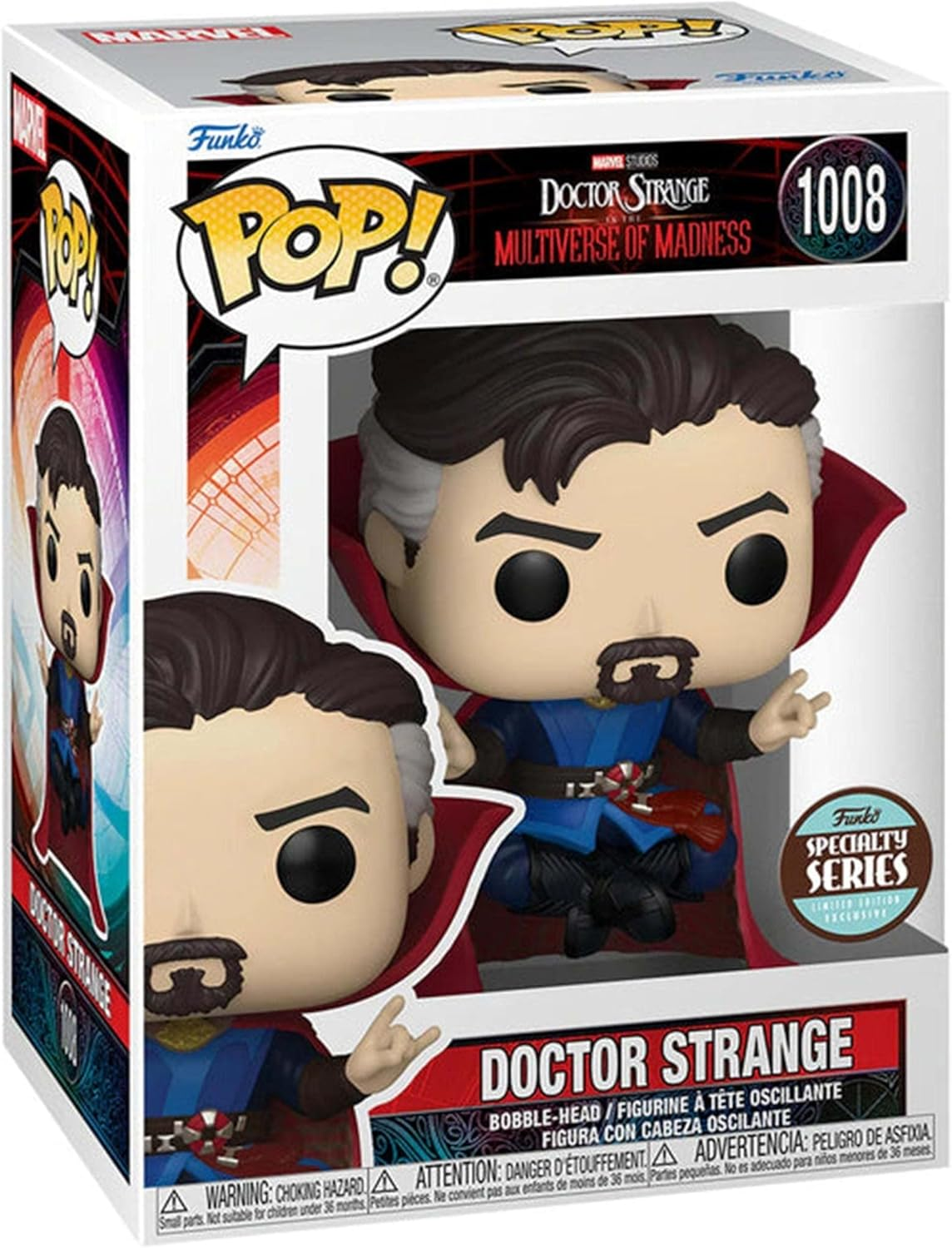 FUNKO POP! SPECIALTY SERIES MOVIES: Doctor Strange in the Multiverse of Madness - Doctor Strange (Styles May Vary) image number 1