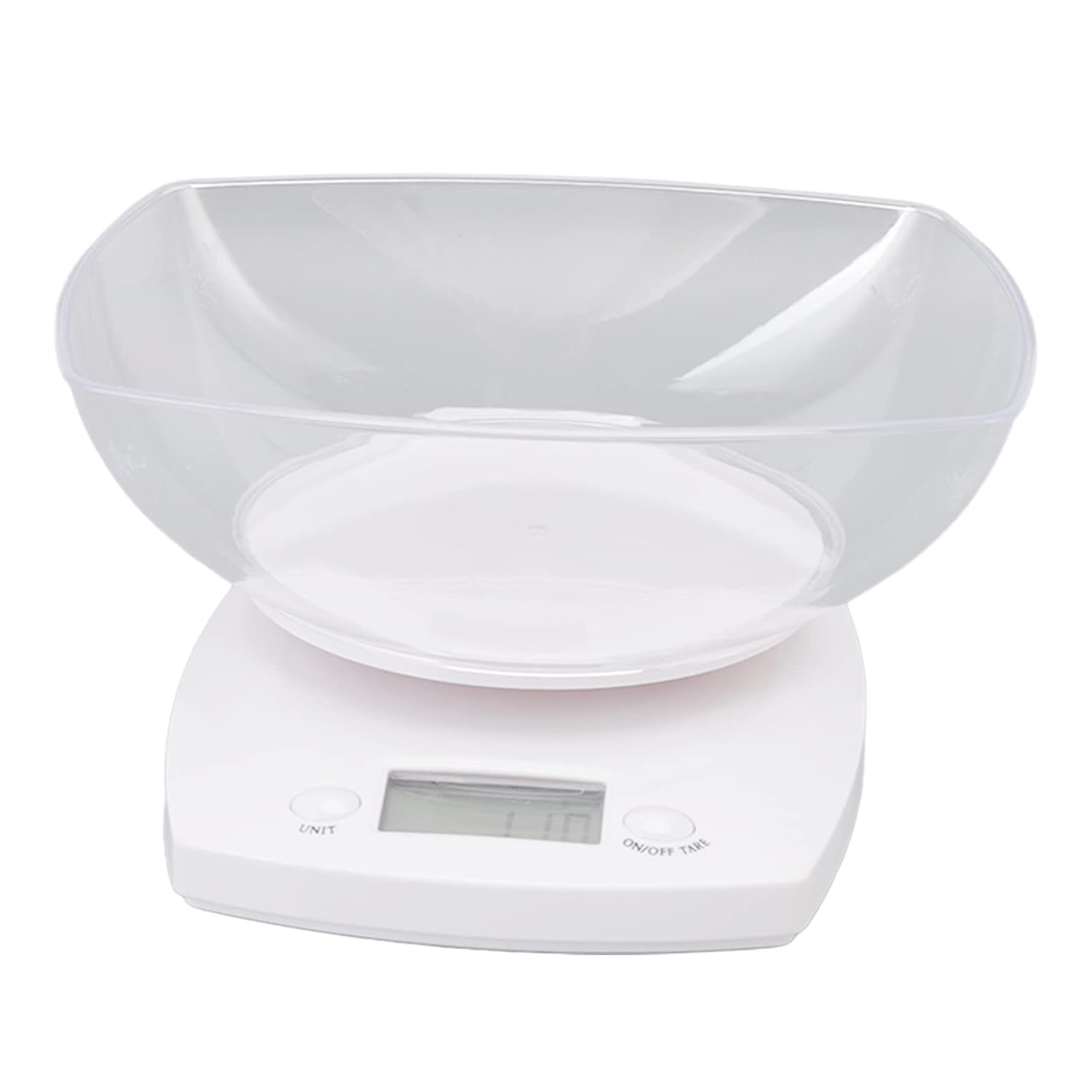 Qcwwy Digital Kitchen Scales with Bowl, G OZ LB Unit Switching 5 Kg Food Scales for Baking and Cooking ABS Small Jewellery Scales Tare Function Digital Scales image number 2