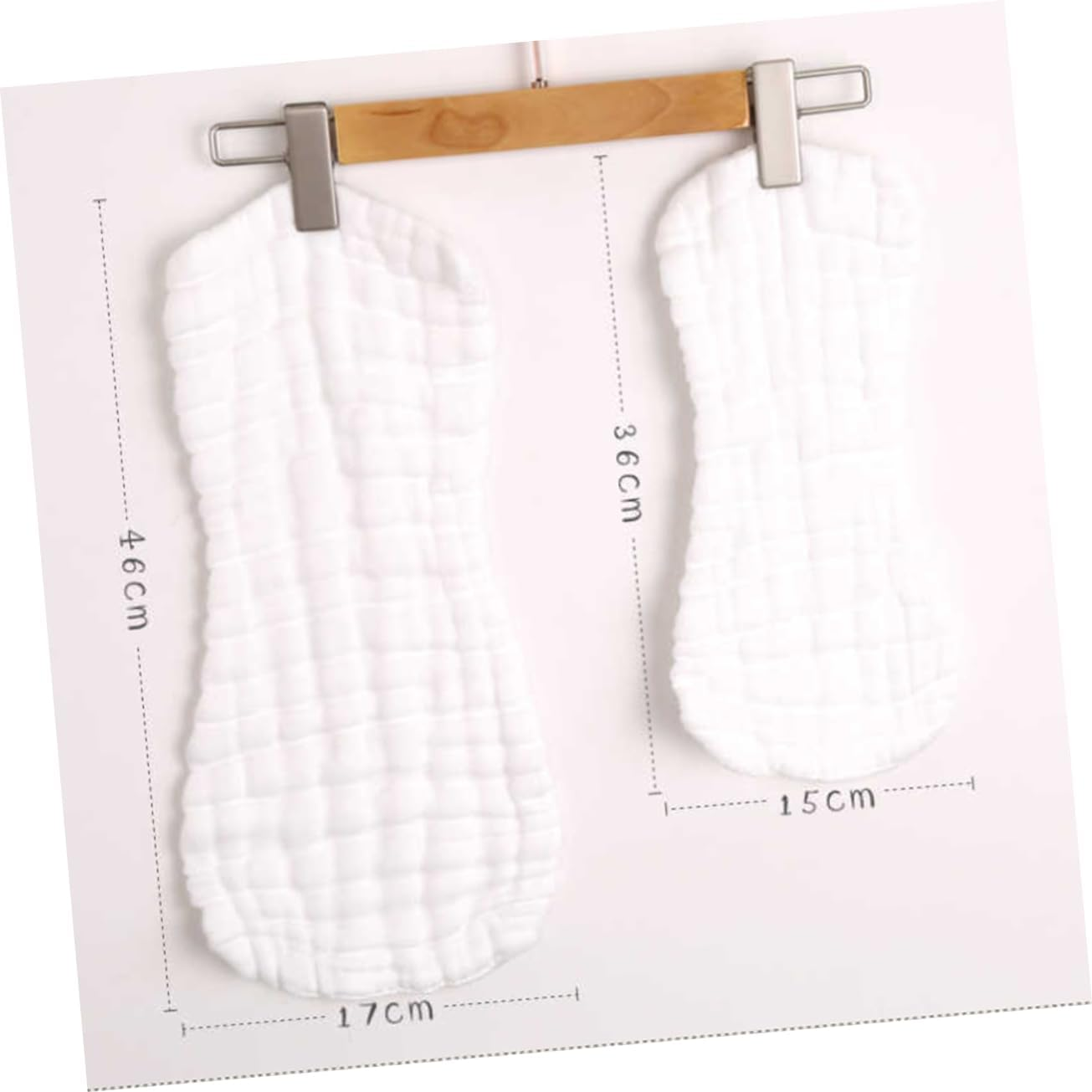 GARVALON 5Pcs Diaper Cotton Nappies Newborn Diapers Liners for Nappy Changing Products