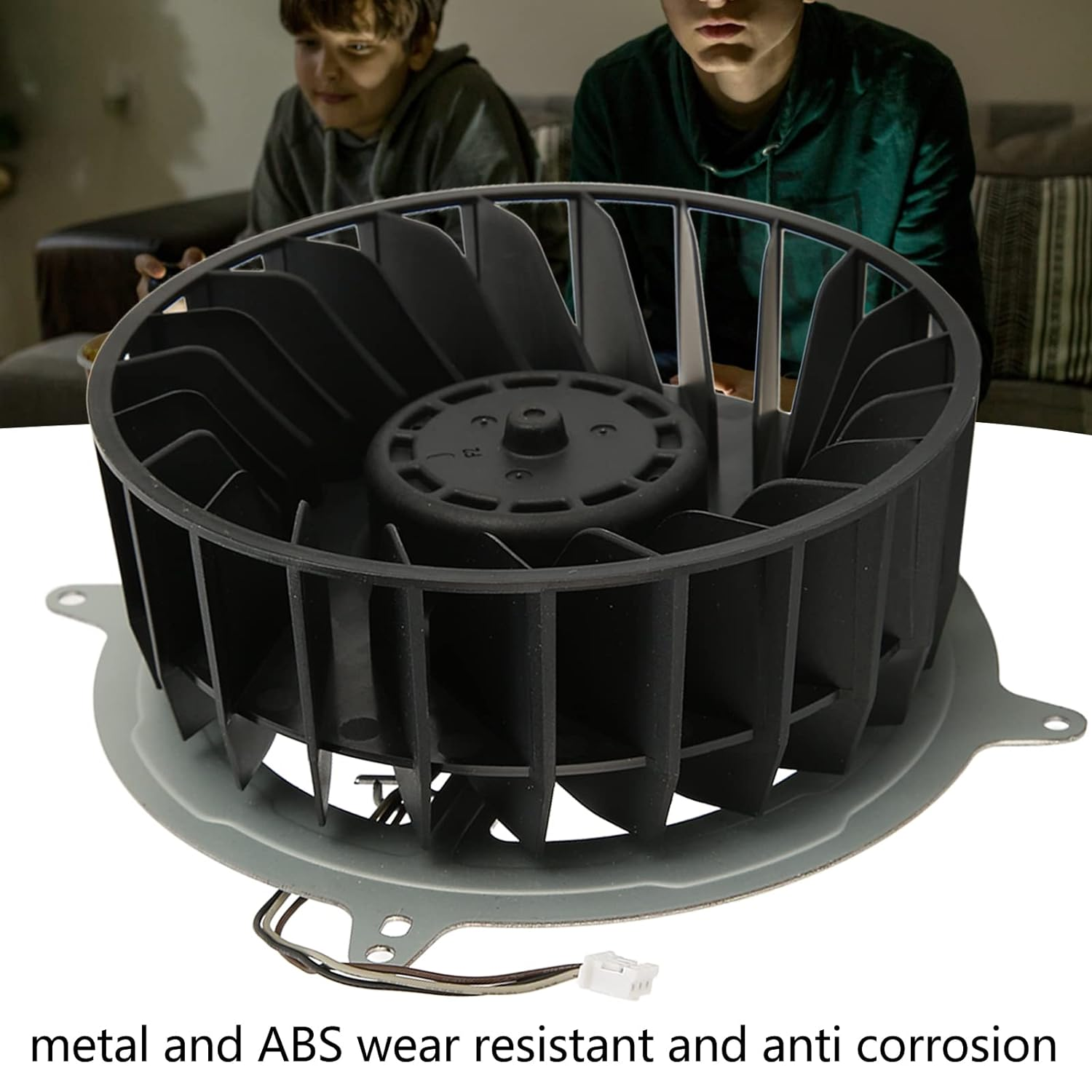 Eosnow Pc Fans,Wear Prevention Computer Fan,Good Heat Dissipation Effect 120Mm Case Fan Replacement Cooling Fan,For Consoles image number 6