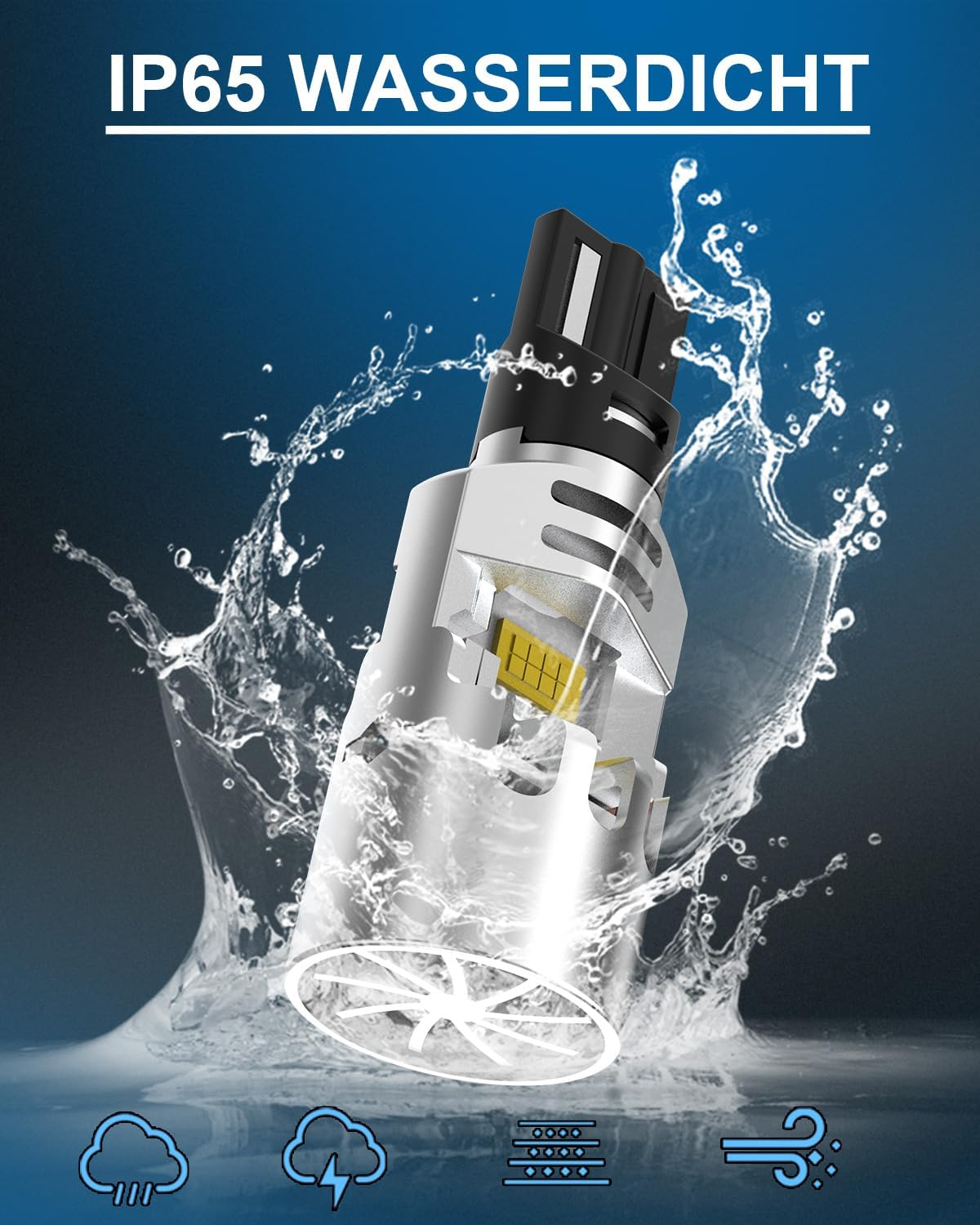 KATUR 6500K White 12V 24V 6000LM Pack of 2 image number 6