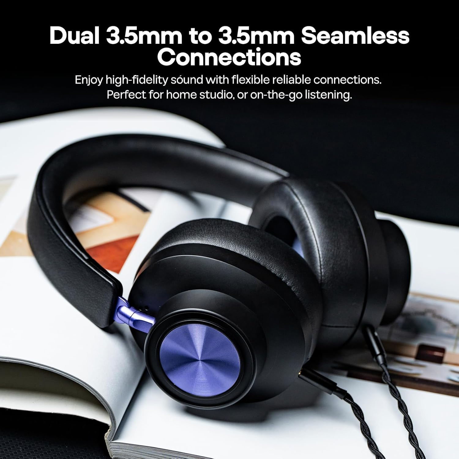 Linsoul Kiwi Ears X Z Reviews: Serene Planar Magnetic Driver Over-Ear Gaming Headphones, Fully Closed-Back, Passive Noise Cancelling, with Detachable Cable for DJ, Gamer, Musician image number 1
