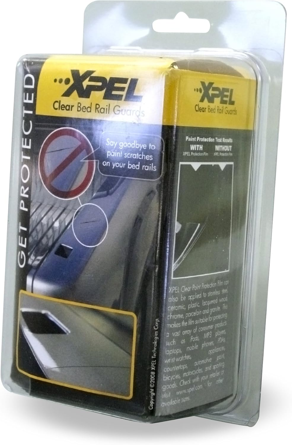 XPEL Universal Bed Rail Kit, Clear, 4 Inch X 17 Feet Size