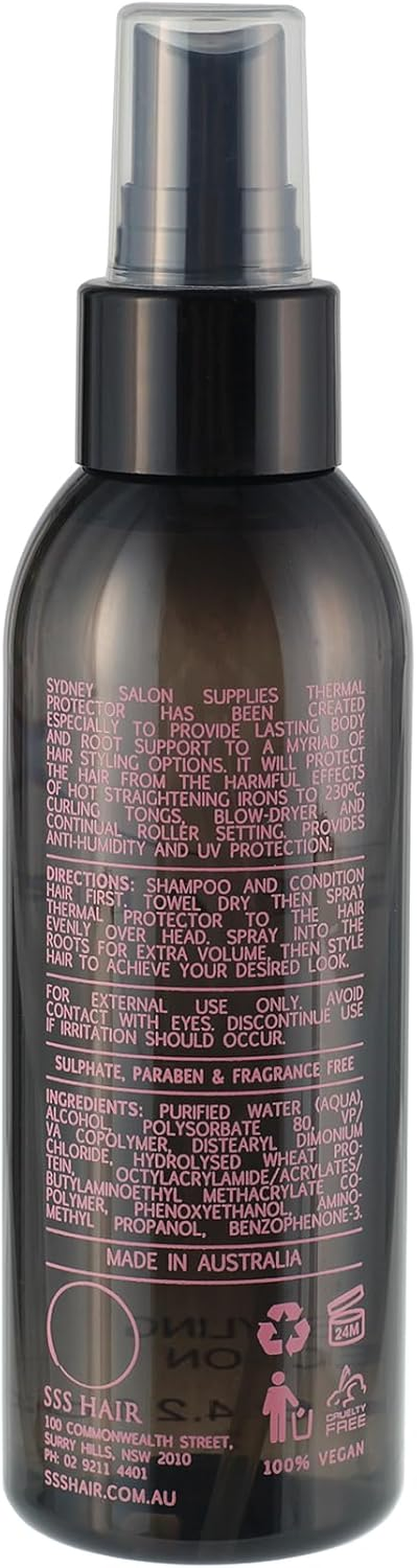 SSS Thermal Heat Protector Spray 125Ml