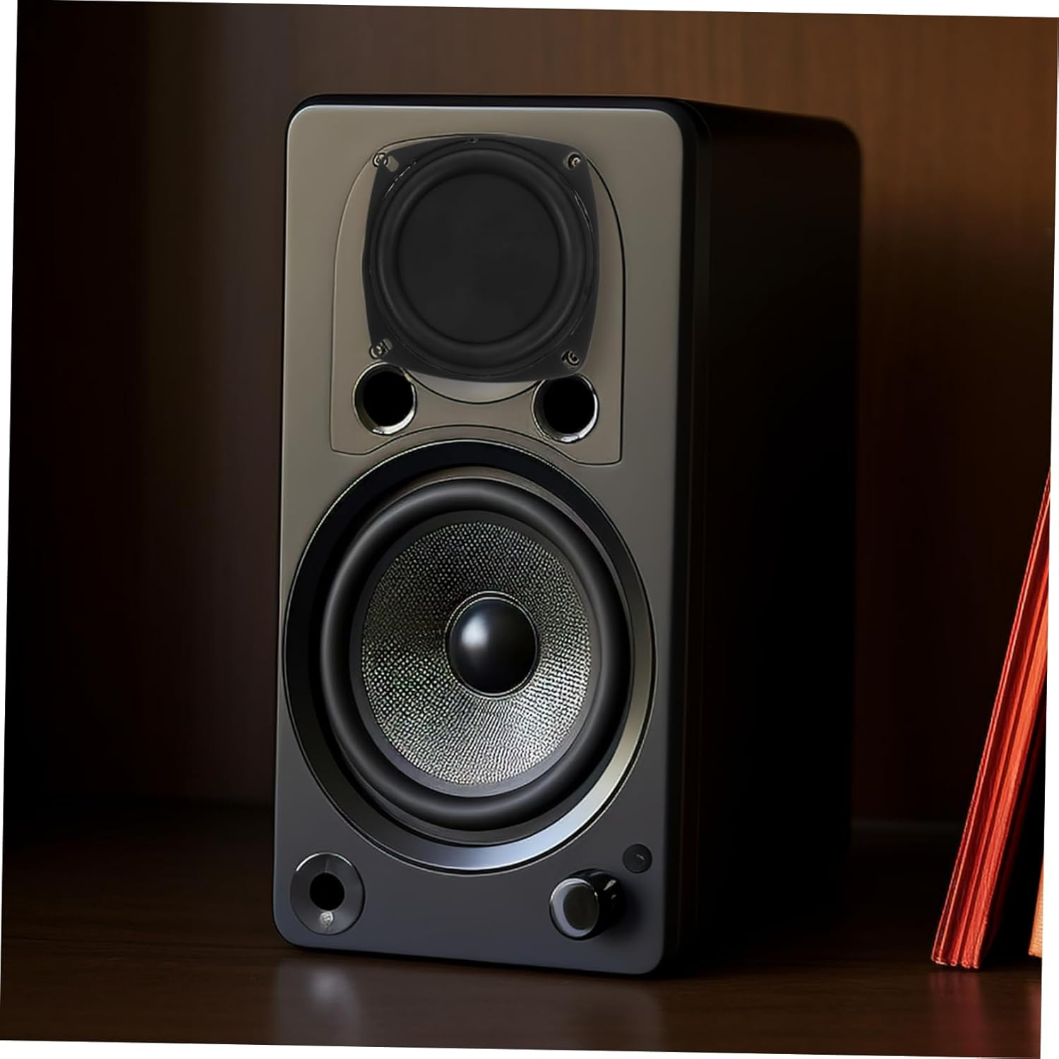 TIDTALEO 2PCS Loudspeaker Vibrating Membrane with Plastic Frame and Bass Diaphragm Plate for Woofer Replacement Enhanced Low Frequency Sound for Home and Mobile Audio