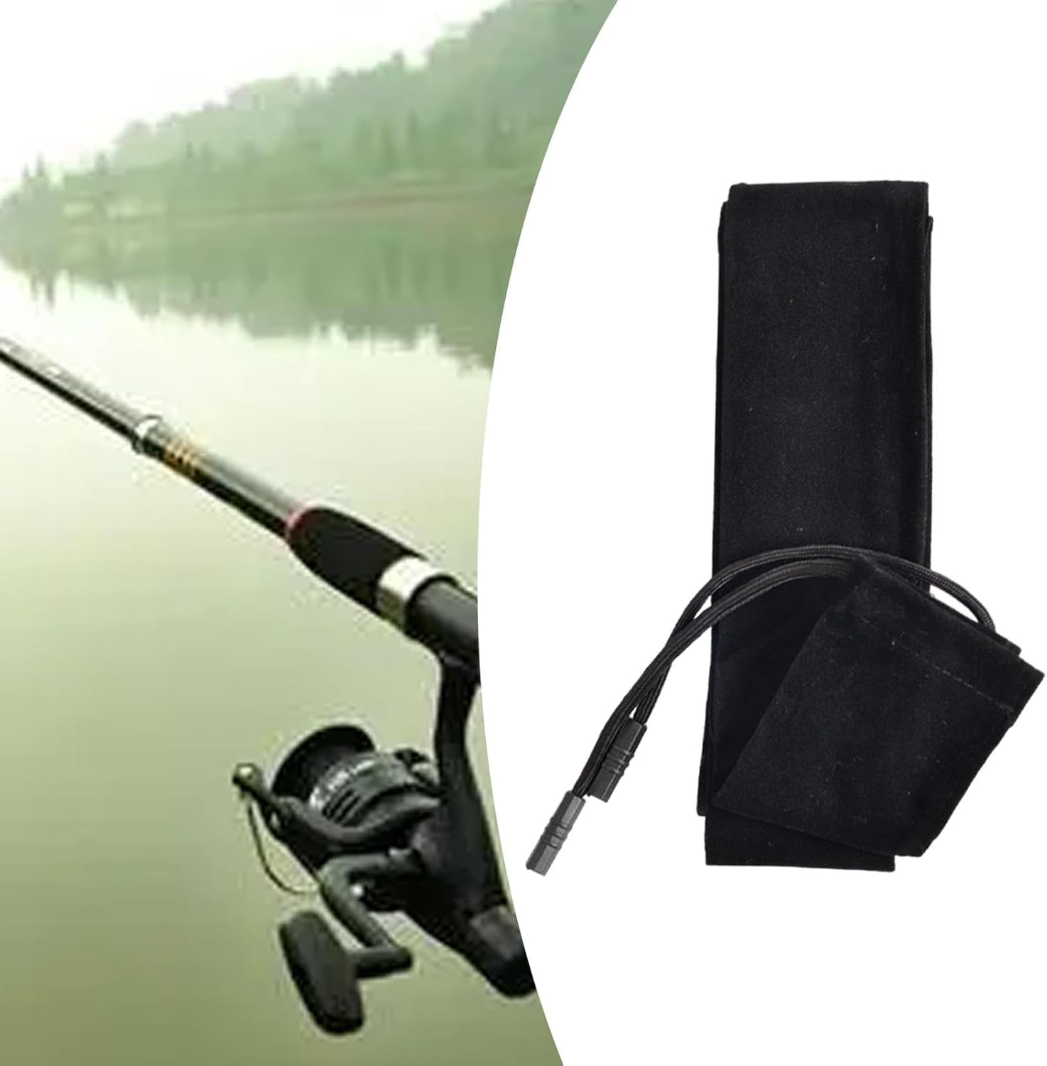 4X Fishing Rod Cover, Fishing Rod Bag, Fishing Rod Sock, Outdoor Fishing Rod Cover image number 3