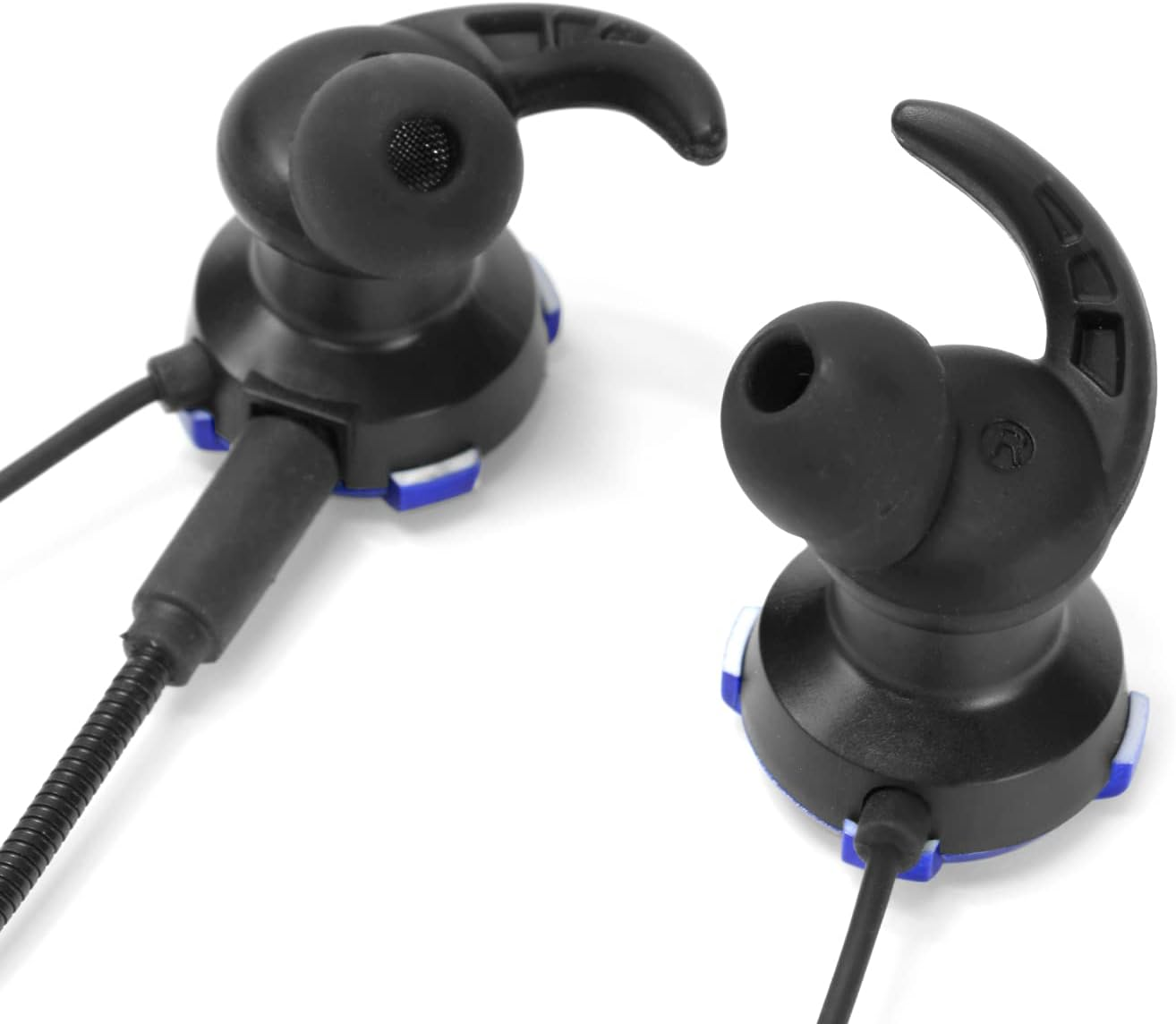 Gaming Earphones Compatible with Many Models Gamers Canal Earphones (Blue) - Switch - PS4 - PS5 - Blue image number 5