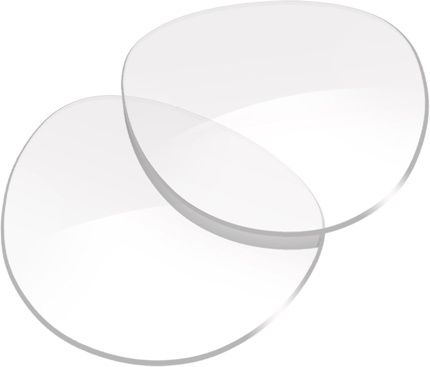 Glintbay Replacement Lenses Compatible with Ray-Ban Meta Lenses RW4009F Clear 51Mm Low Bridge Headliner Classic Upgrade Accessories image number 1