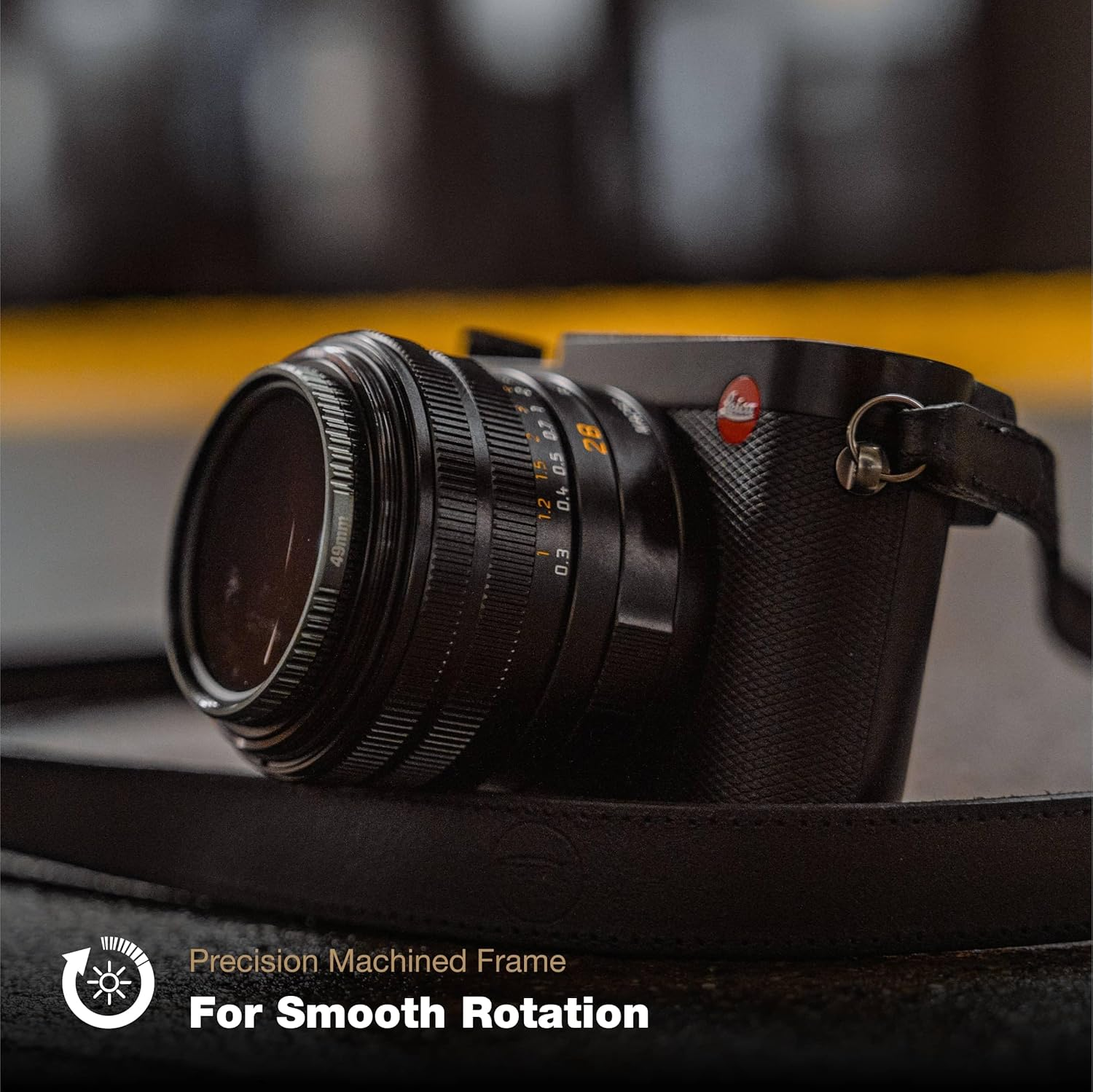 Polarpro - Shortstache - Everyday - 1/4 Strength Black Mist - 49Mm - Camera Filter - in Collaboration with Garett King image number 1