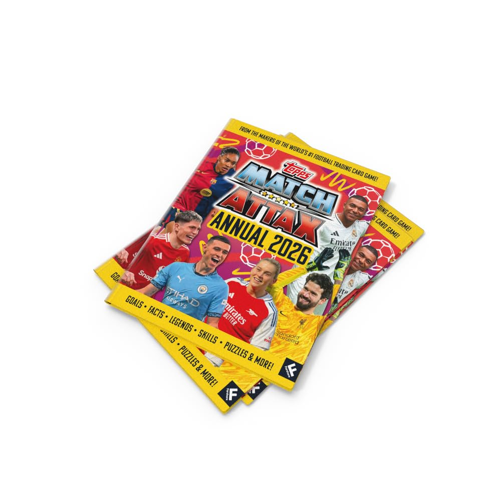 Match Attax Annual 2026: the Best Official Illustrated Football Annual, Brand New for 2026 and Full of Action &ndash; the Perfect Gift for Footy-Loving Kids and Teens This Christmas! image number 4