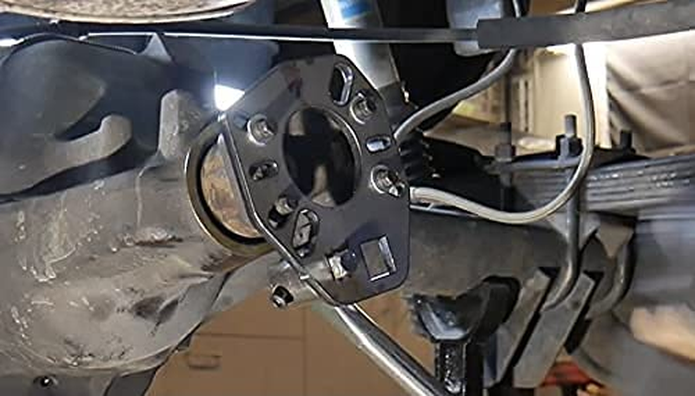 Stainless Steel Pinion Yoke Wrench Tool - Extra Strength Puller for Loosening Pinion Flange and Nuts That Fits Most Sockets - Works with Various Style Yokes, Flanges, or Axles