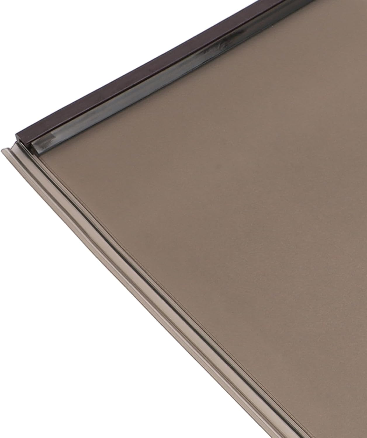 Gernie Dog Door Flap Replacement, Medium, White/Black/Brown, Plastic, Magnetic Closure, Suitable for Average-Sized Dogs and Households