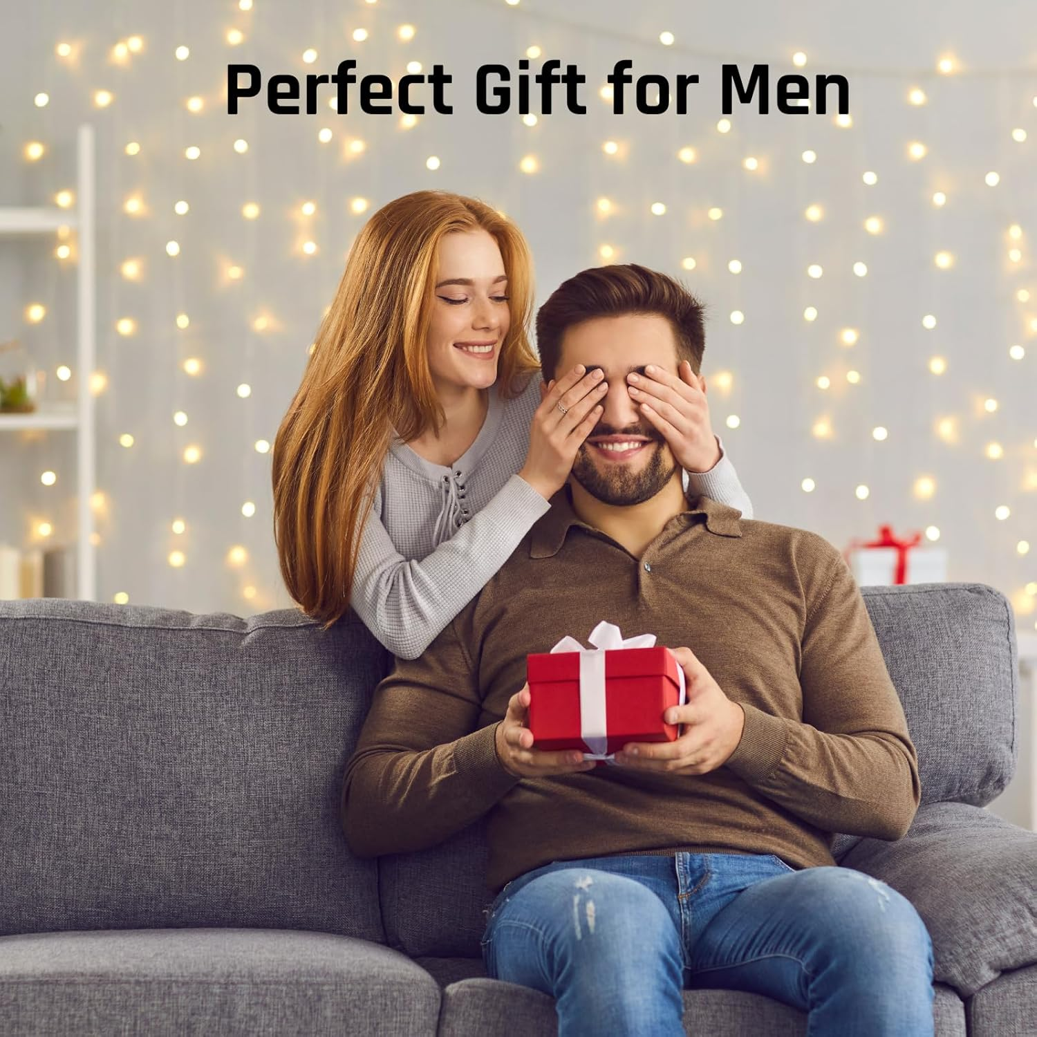 UOEPOWA Cordless Beard Straightener Comb & Hair Straightener Brush for Men or Women, 15S Fast Heat Up, Anti-Scald, 4 Tem Display, Auto Off, Portable Hair Straightening Comb for Travel, Father Gift